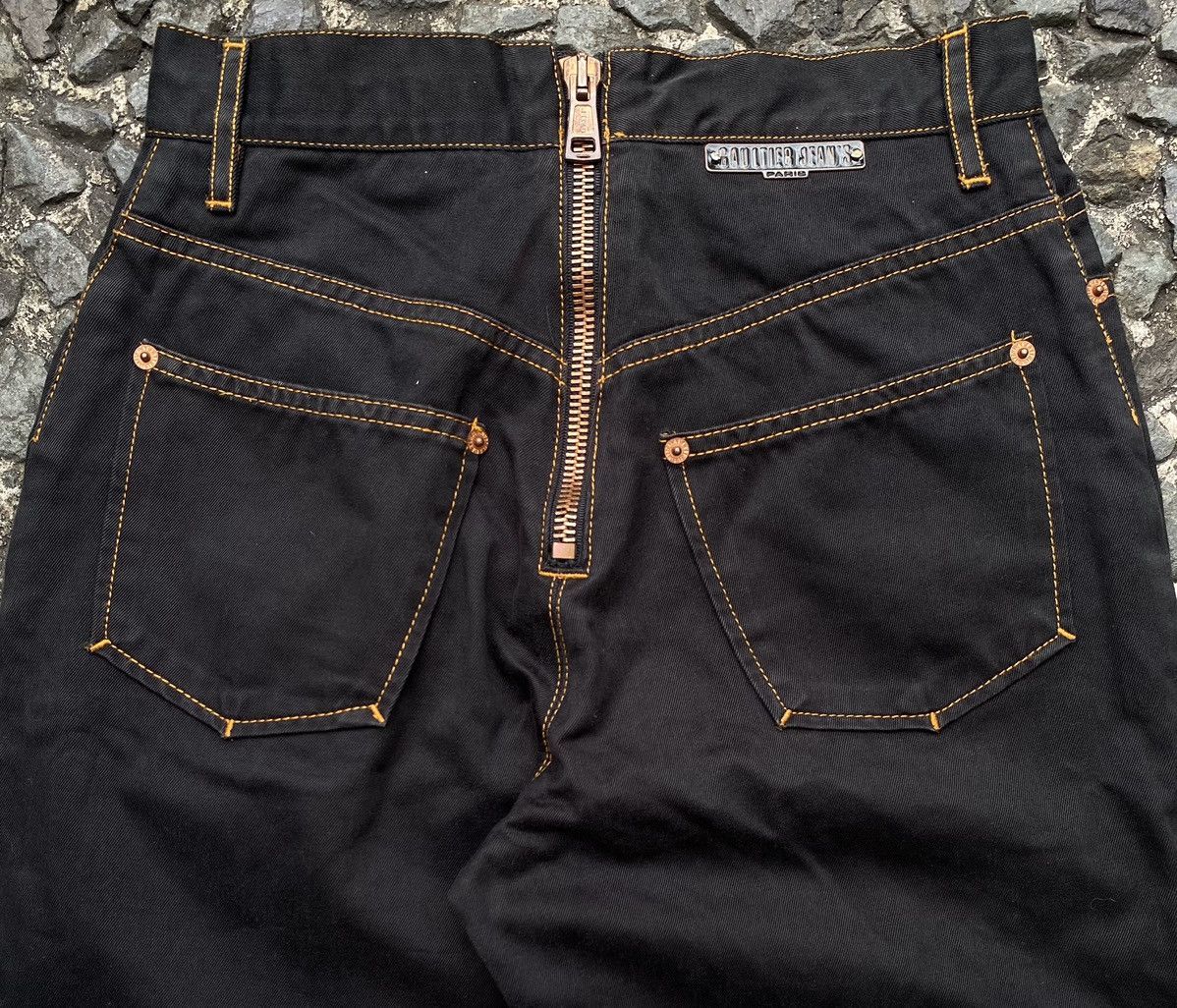 Jean Paul Gaultier JPG - Archival Back Zip Plated Logo Pant Size 26" / US 2 / IT 38 - 7 Thumbnail