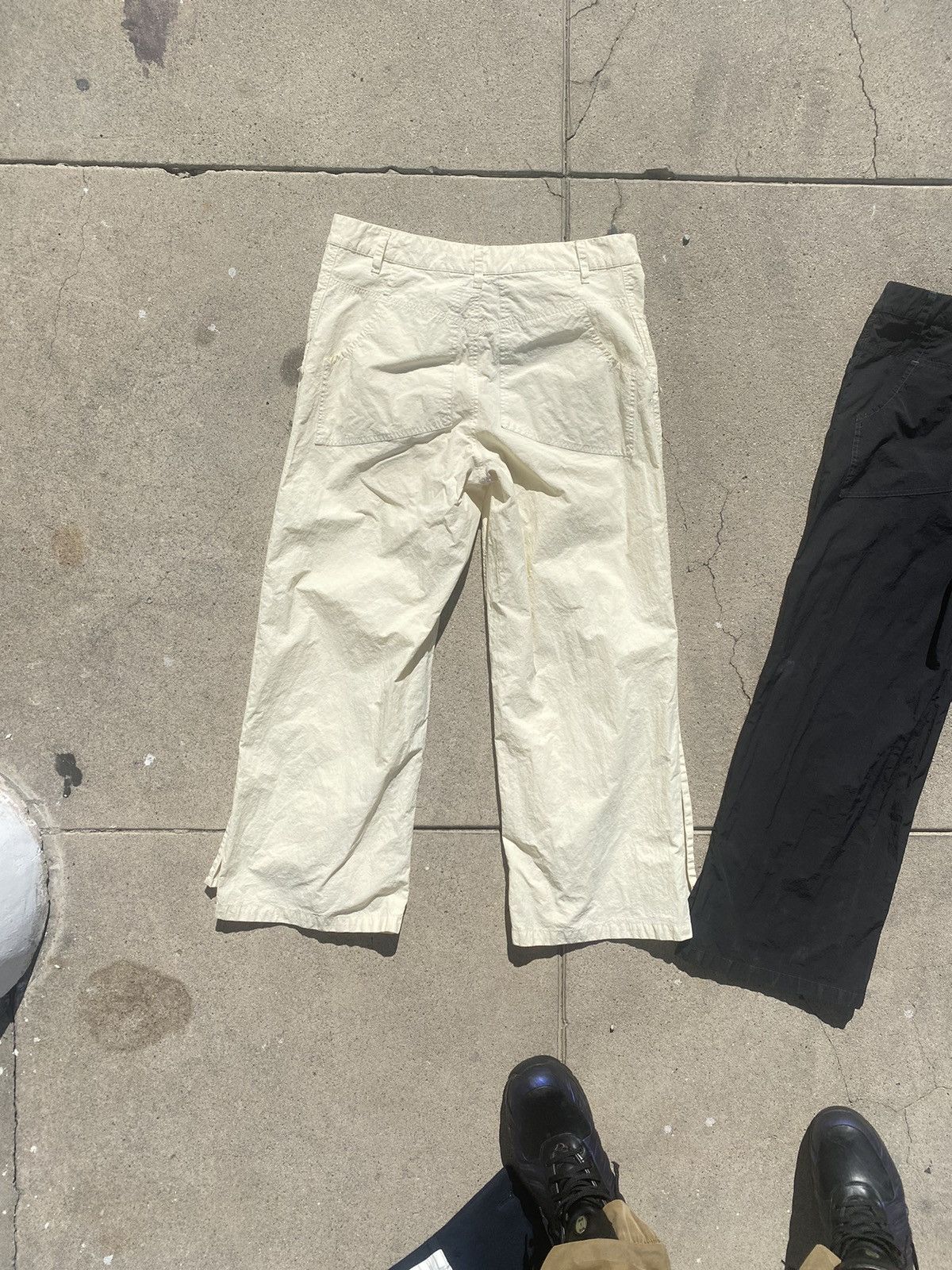 Eckhaus Latta Panel pants off white Size US 30 / EU 46 - 3 Thumbnail
