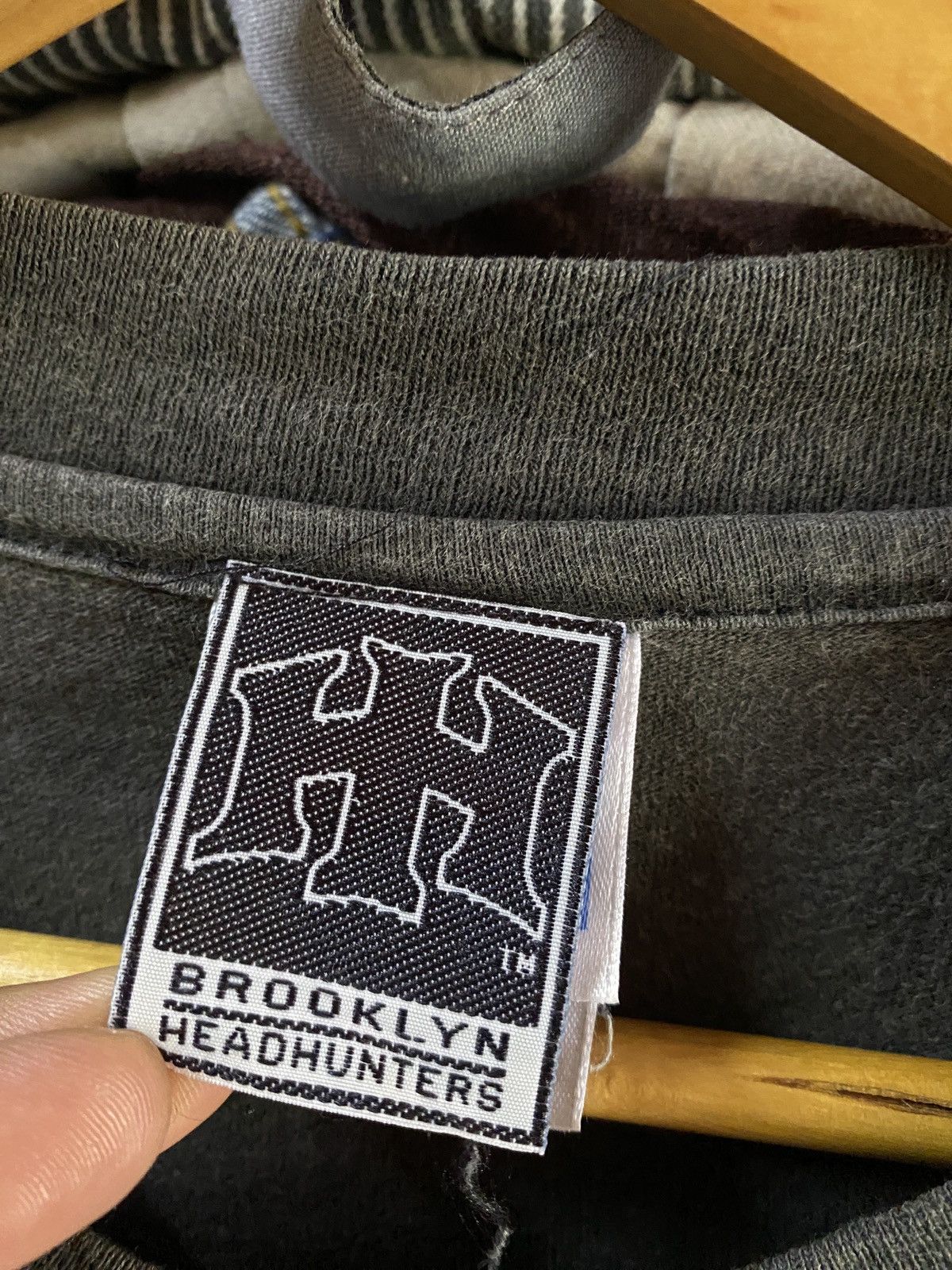 Vintage Vintage 90s Brooklyn Head Hunters Rap Hiphop OG made USA Size US L / EU 52-54 / 3 - 14 Thumbnail