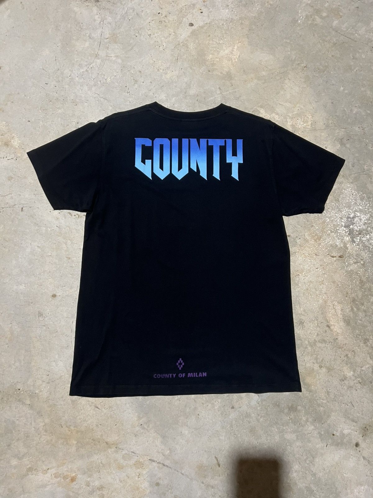 Marcelo Burlon Marcelo Burlon County of Milan Black Tiger T Shirt Size US L / EU 52-54 / 3 - 2 Thumbnail