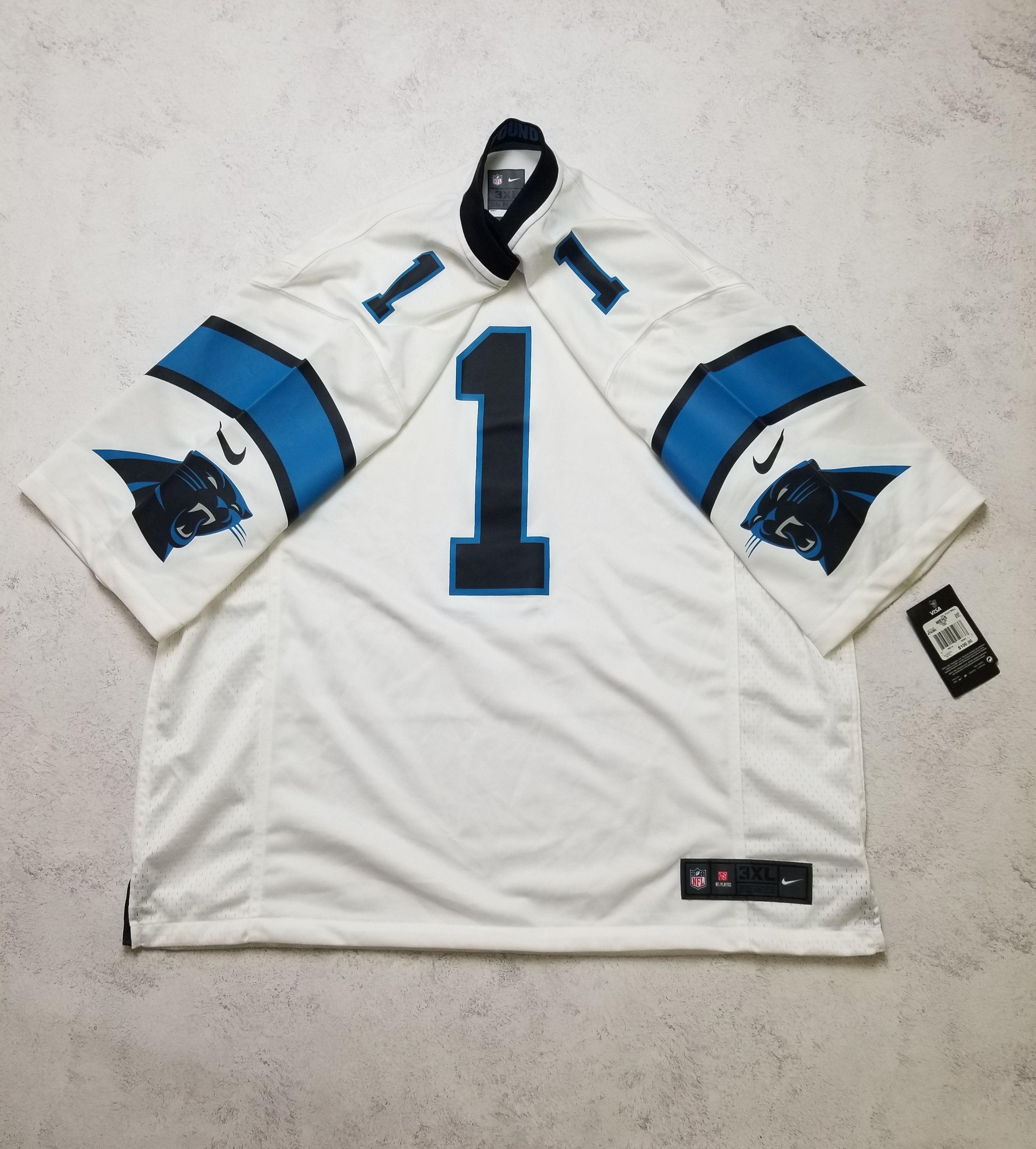 Other Nike Cam Newton #1 Carolina Panthers NFL Jersey Size 3XL Size US XXL / EU 58 / 5 - 2 Thumbnail