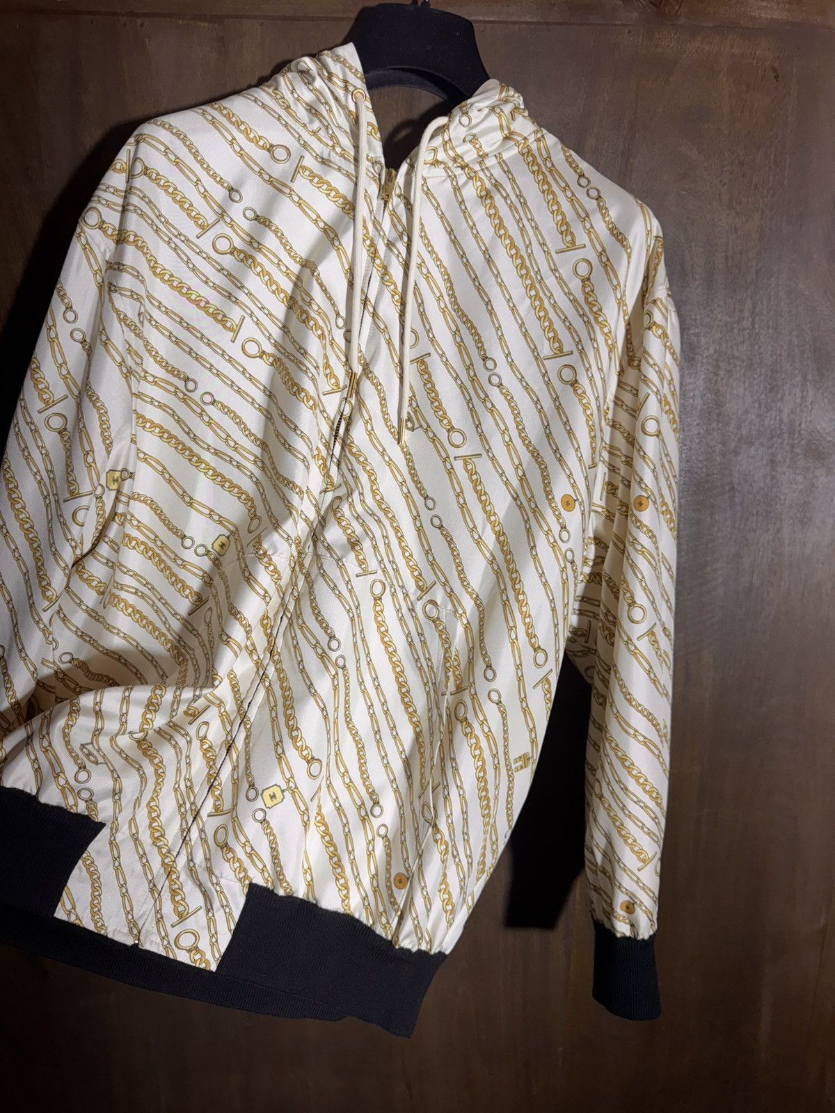 Celine celine hedi slimane runway ss21 silk bomber jacket 38 Size S / US 4 / IT 40 - 9 Thumbnail
