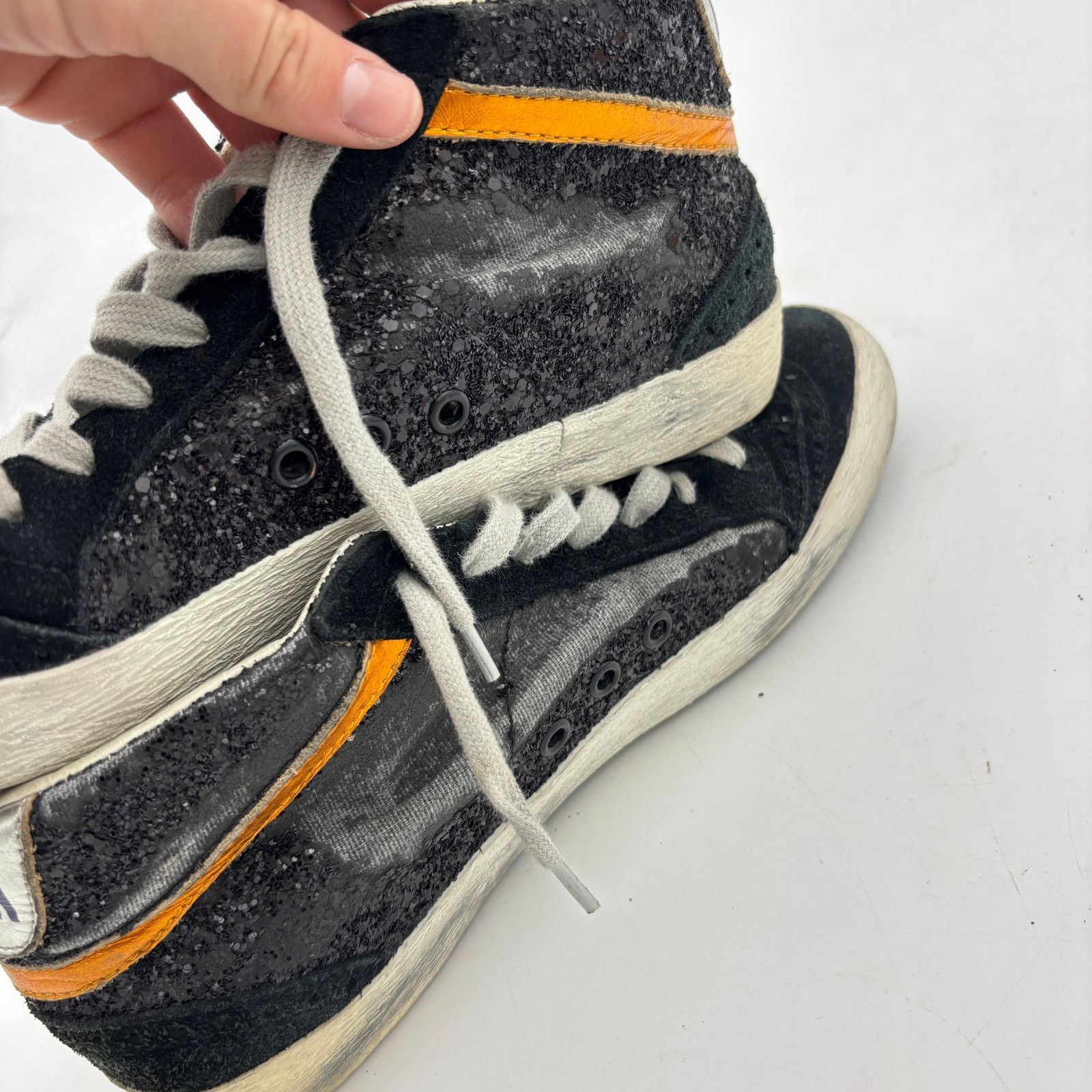 Golden Goose Golden Goose Glitter Midstar Shoes Sneakers Women's 39 US 9 Size US 9 / IT 39 - 14 Thumbnail