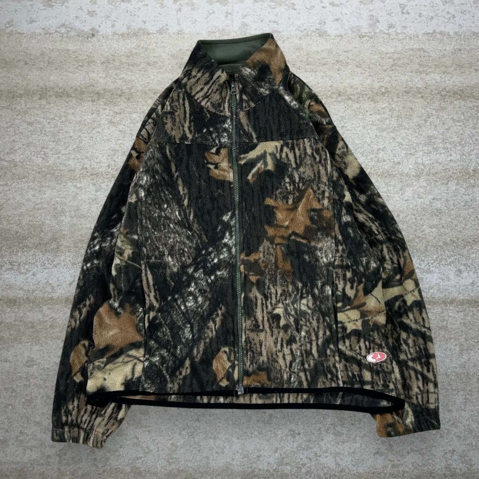 Mossy Oaks Vintage 90s Mossy Oak Jacket Womens XL Hunting Camo Fleece Size XL / US 12-14 / IT 48-50 - 1 Thumbnail