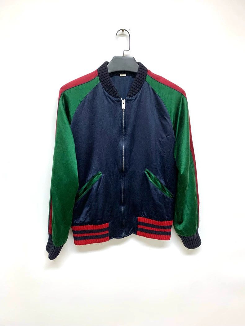 Gucci Gucci Tiger embroidered velvet jacket 2502-Nextarrow Size US M / EU 48-50 / 2 - 1 Thumbnail