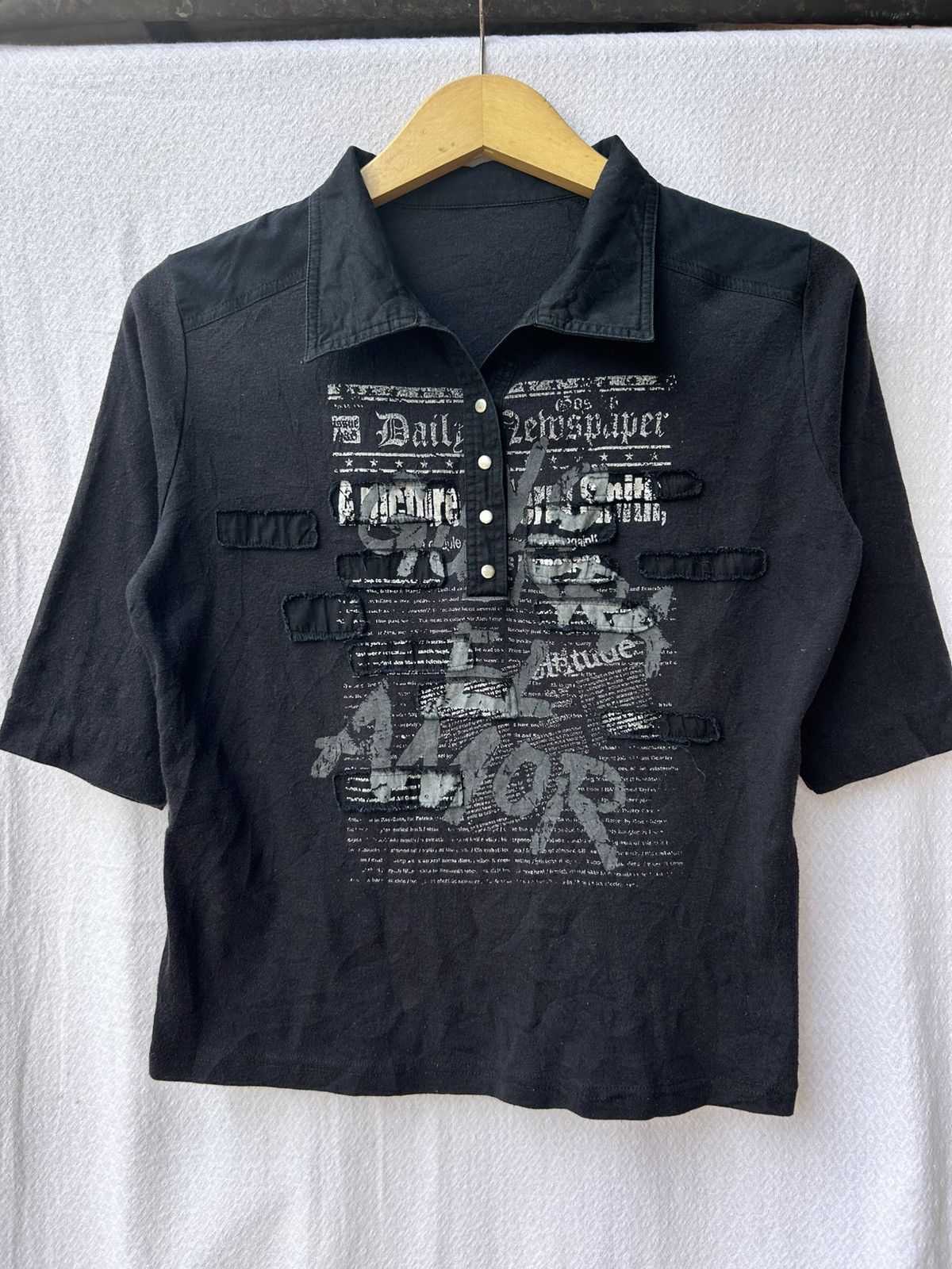 Japanese Brand Japanese short shirt button up Size US M / EU 48-50 / 2 - 1 Thumbnail