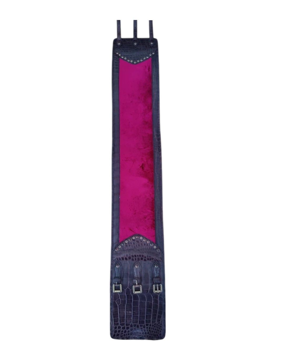 Gucci RARE CROCODILE SKIN LEATHER BELT Size ONE SIZE - 2 Thumbnail