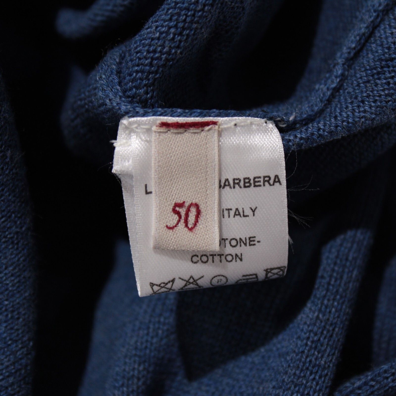 Luciano Barbera Luciano Barbera Sweater Size US M in Blue Size US M / EU 48-50 / 2 - 8 Thumbnail