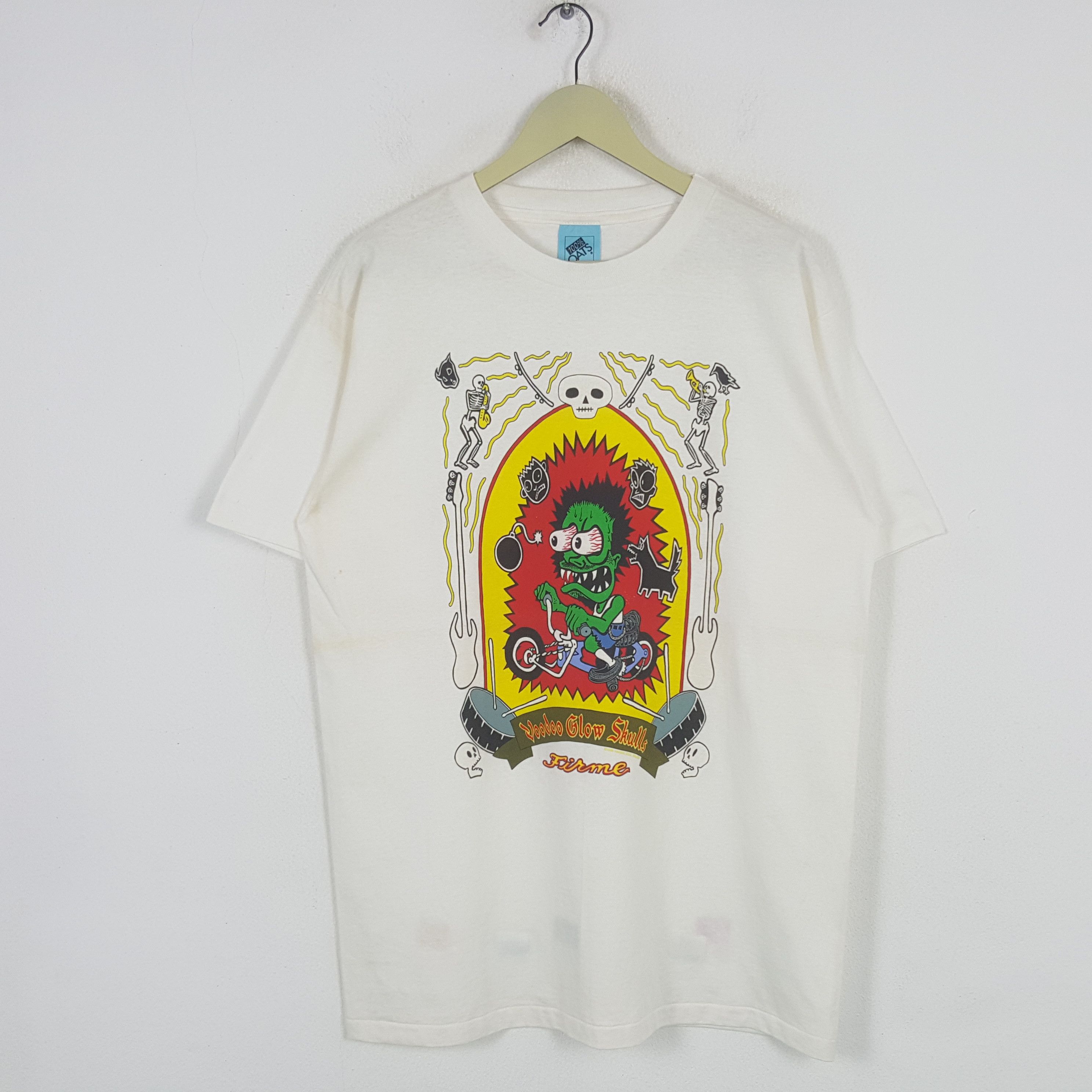 Band Tees × Vintage Vintage Voodoo Glow Skulls American Rock Band T-shirt Size US L / EU 52-54 / 3 - 1 Thumbnail