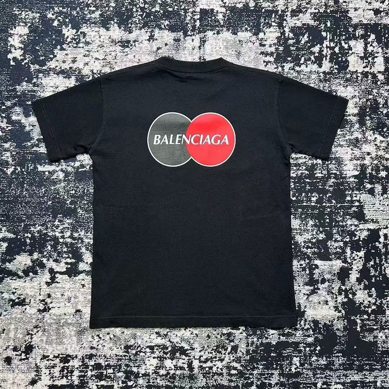 Balenciaga Balenciaga Black PepsiCo printed short sleeve T-shirt Size US M / EU 48-50 / 2 - 2 Thumbnail