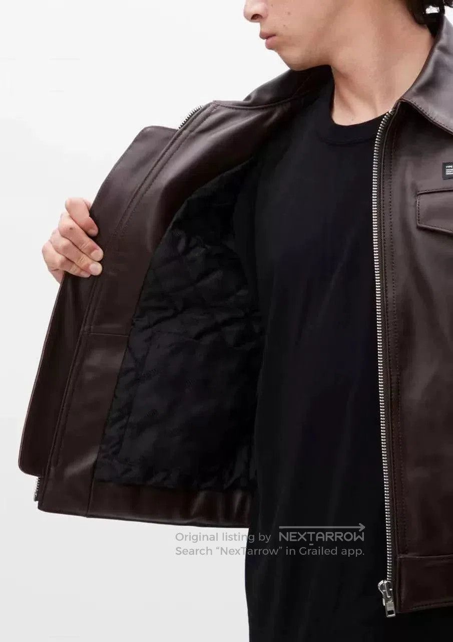 Neighborhood Neighborhood Brown Horse Leather Jacket. Size US XL / EU 56 / 4 - 6 Thumbnail