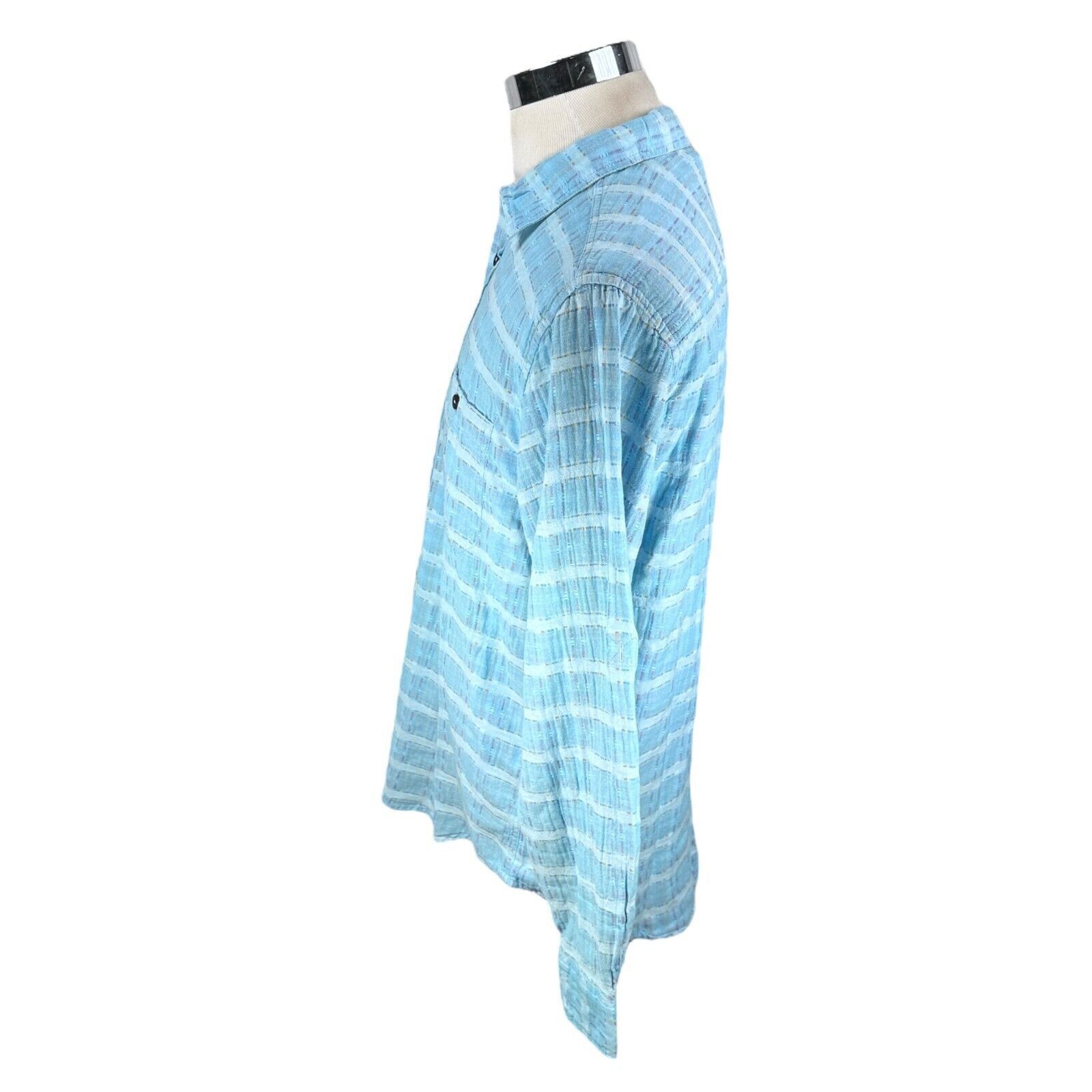 Other Carbon 2 Cobalt Shirt Men’s Medium Blue Geometric Button-Up Size US M / EU 48-50 / 2 - 4 Thumbnail