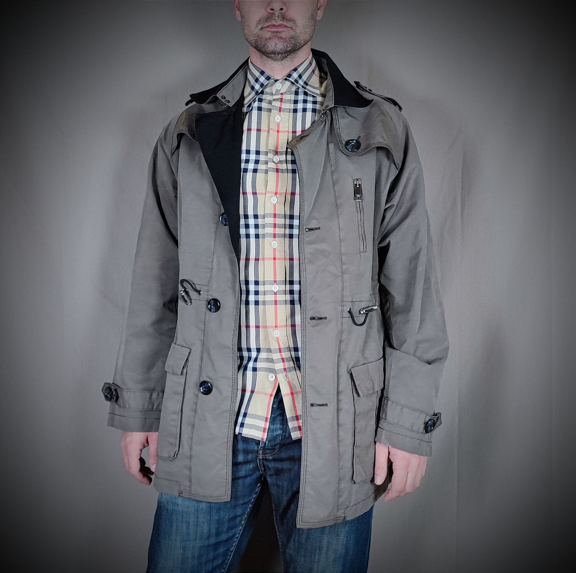 Burberry 🔥Burberry Military Vest/Jacket Size M 🔥 Size US M / EU 48-50 / 2 - 5 Thumbnail