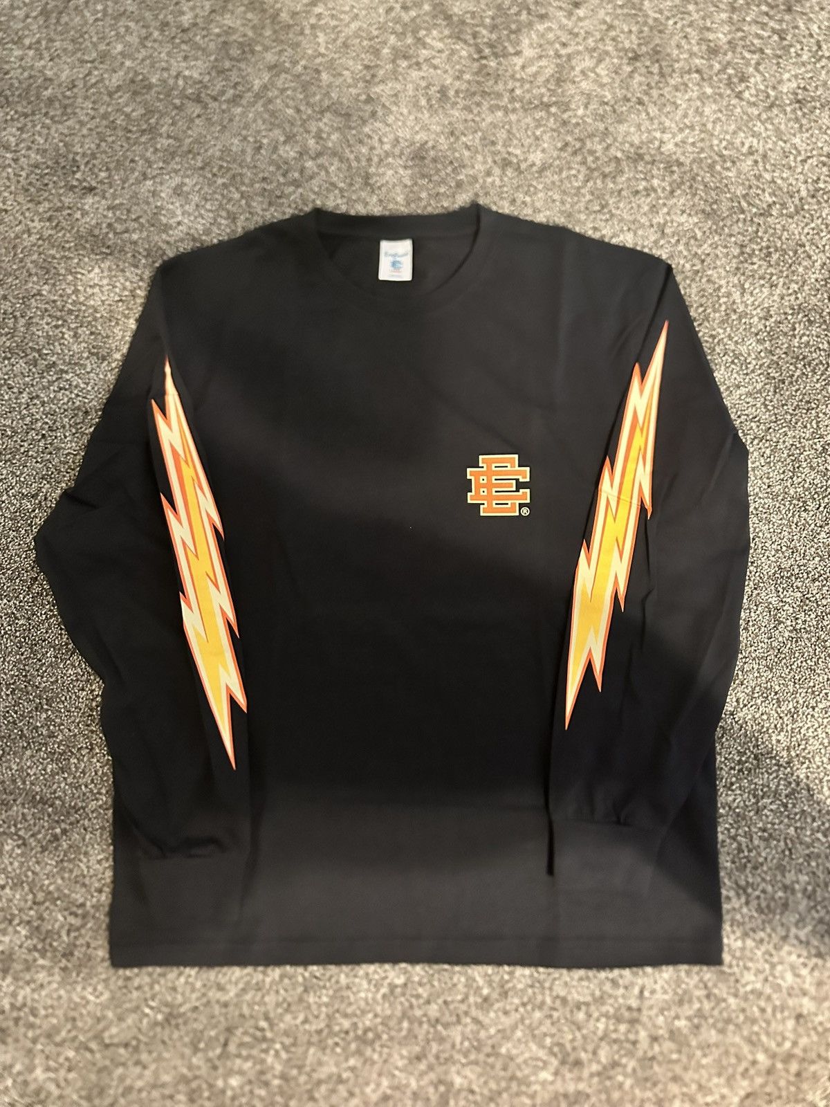 Eric Emanuel Eric Emmanuel EE Long Sleeve Bolt T-Shirt Size US L / EU 52-54 / 3 - 1 Thumbnail