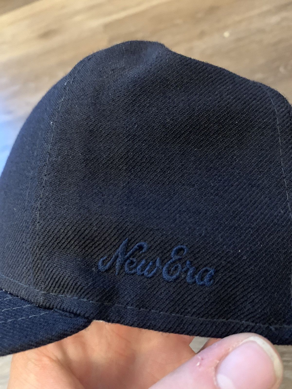 Essentials × New Era 7 3/8 Navy Essentials FOG New Era Cap Size ONE SIZE - 5 Thumbnail
