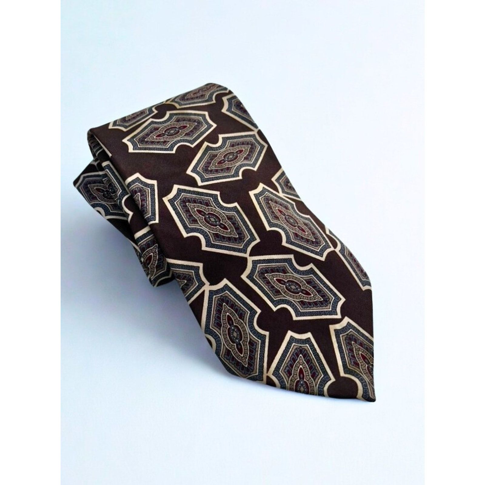 Dior Christian Dior Monsieur Silk Tie Geometric Abstract Size ONE SIZE - 3 Thumbnail