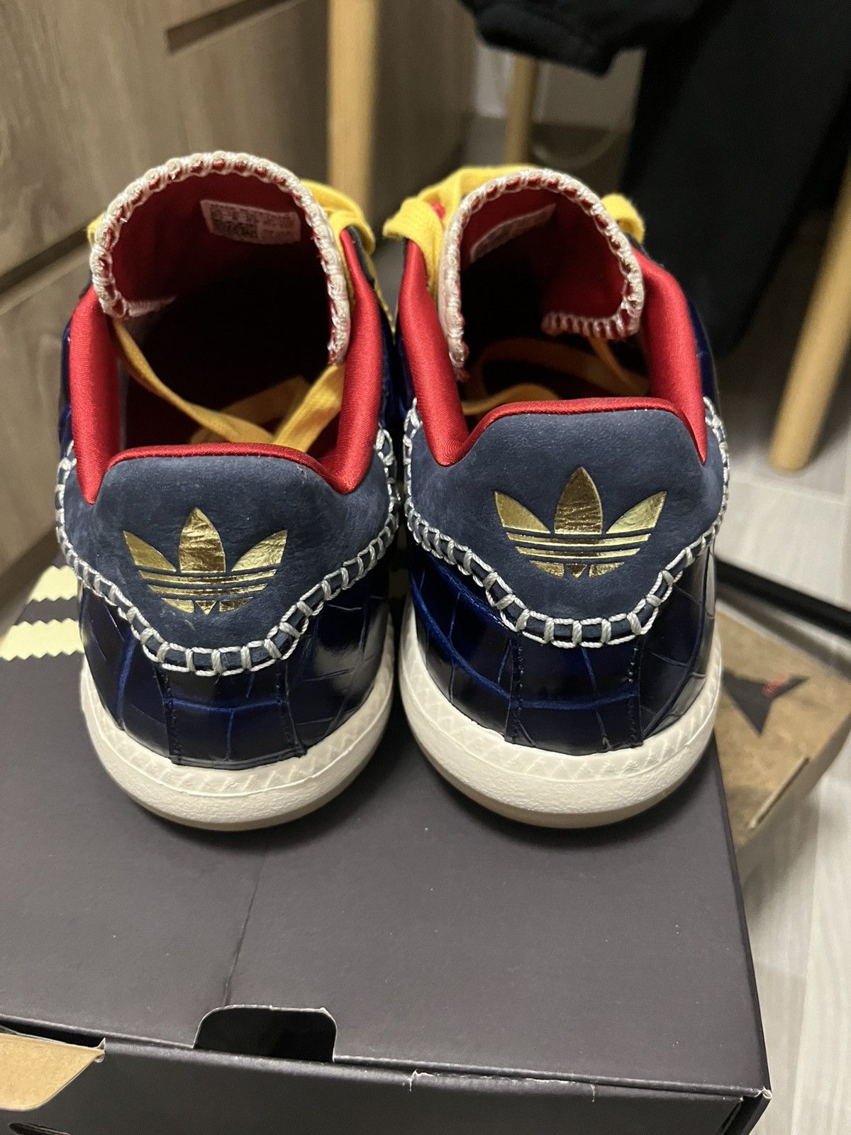 Adidas × Wales Bonner wales bonner adidas samba suede football shoes Size US 8.5 / EU 41-42 - 4 Thumbnail