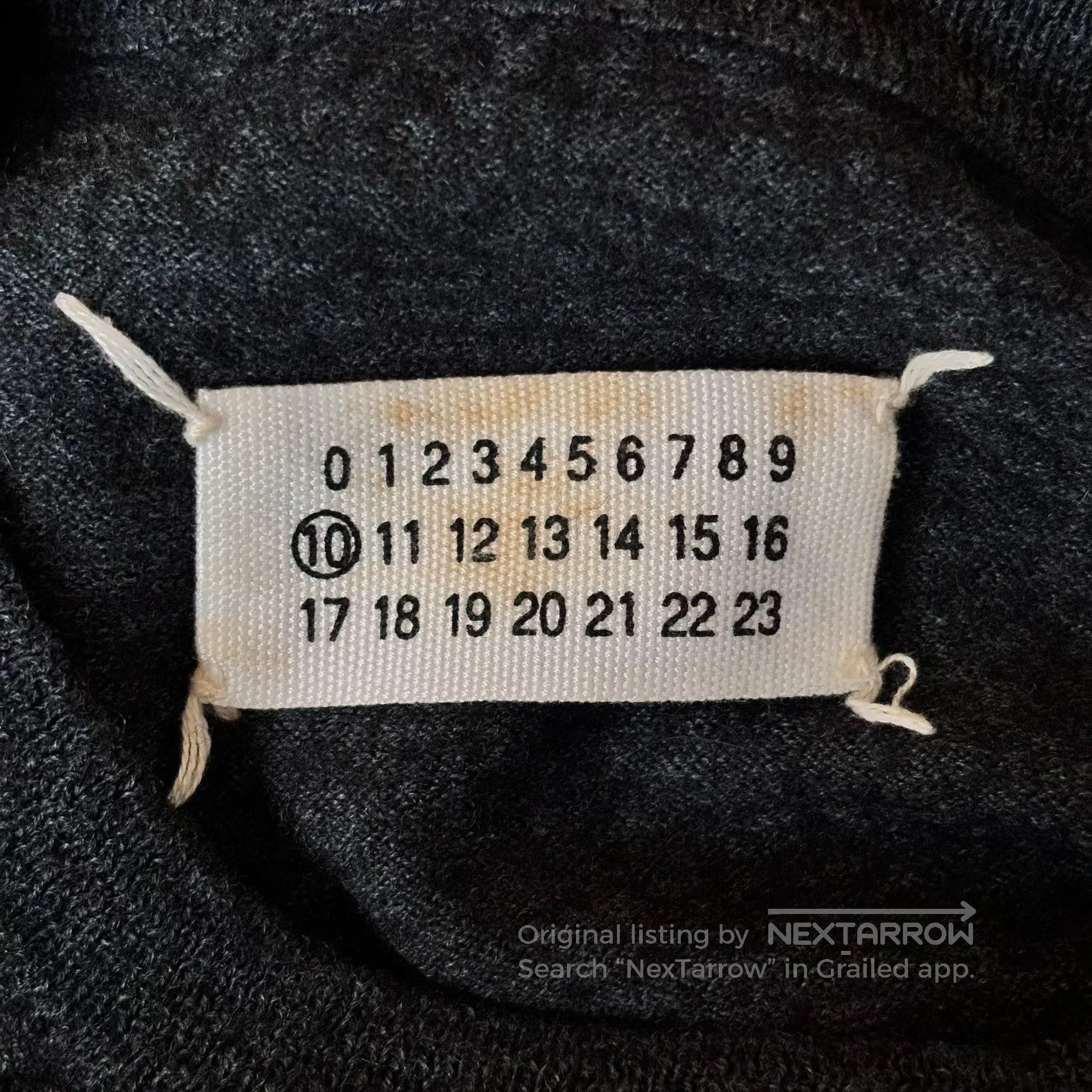Maison Margiela maison martin margiela 1999 black knit sweater. Size US S / EU 44-46 / 1 - 5 Thumbnail