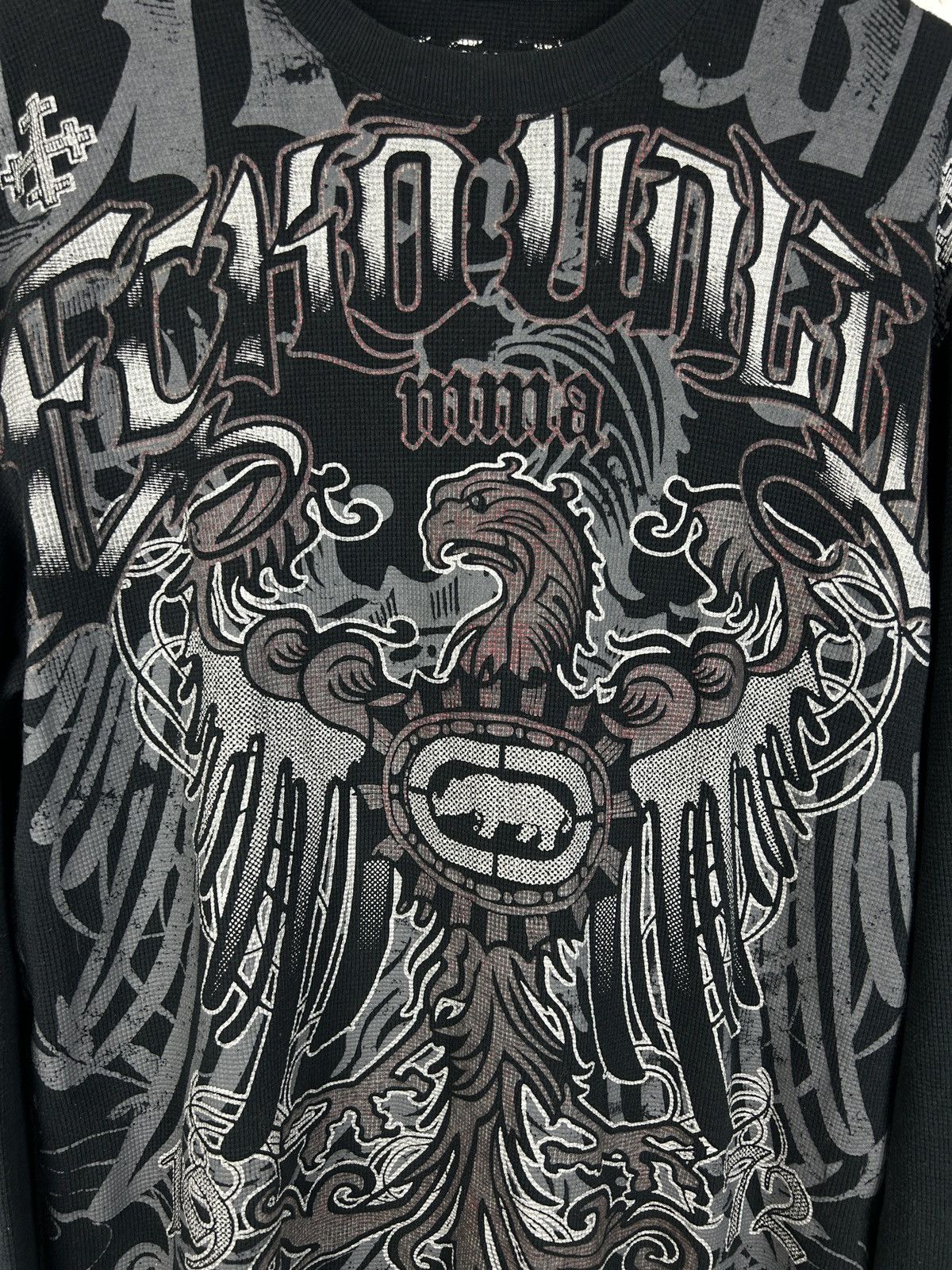 Ecko Unltd. 00s Ecko Unlimited Affliction Style AOP Waffle Long Sleeve L Size US L / EU 52-54 / 3 - 2 Thumbnail