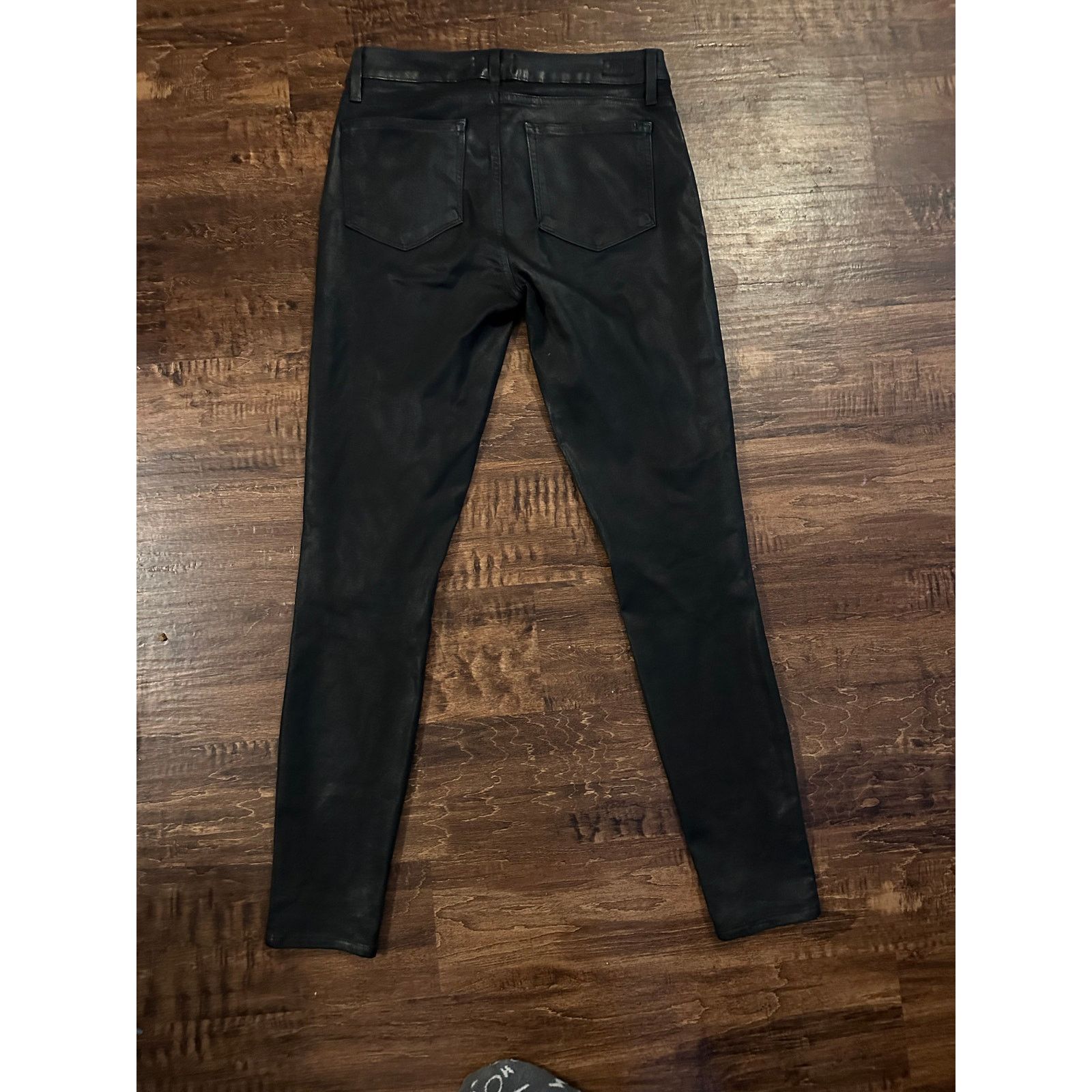 Paige Paige Verdugo Ultra Skinny black fog luxe coated size 30 Size 30" / US 8 / IT 44 - 4 Thumbnail