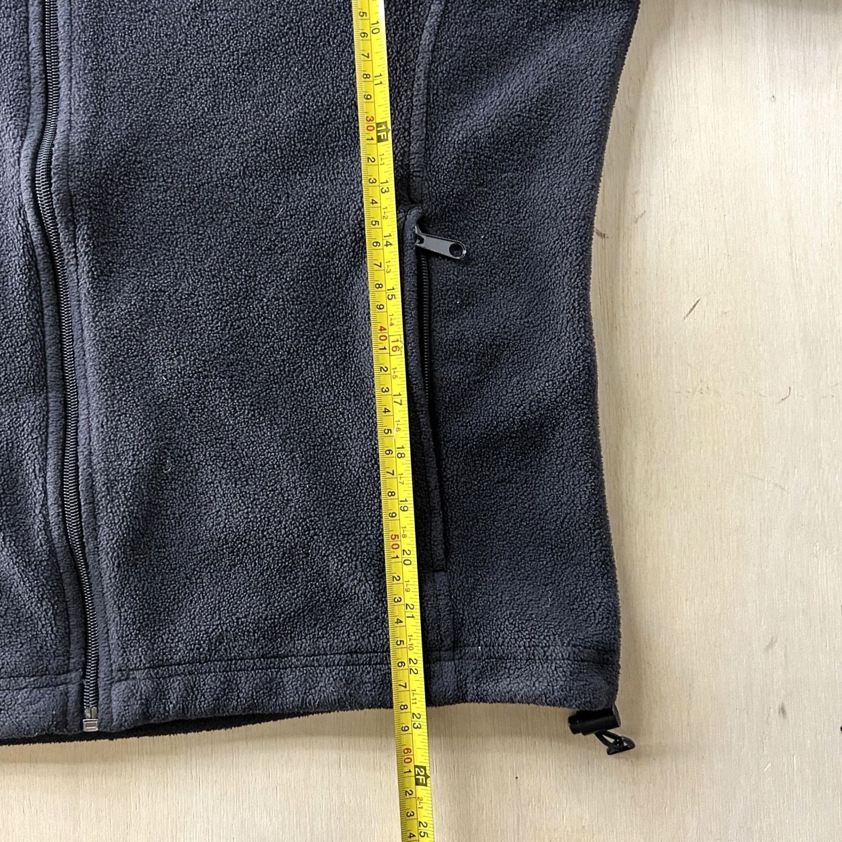 Vintage Columbia Jacket Womens XL Black Fleece Full Zip Collared Lined Pockets Size XL / US 12-14 / IT 48-50 - 5 Thumbnail