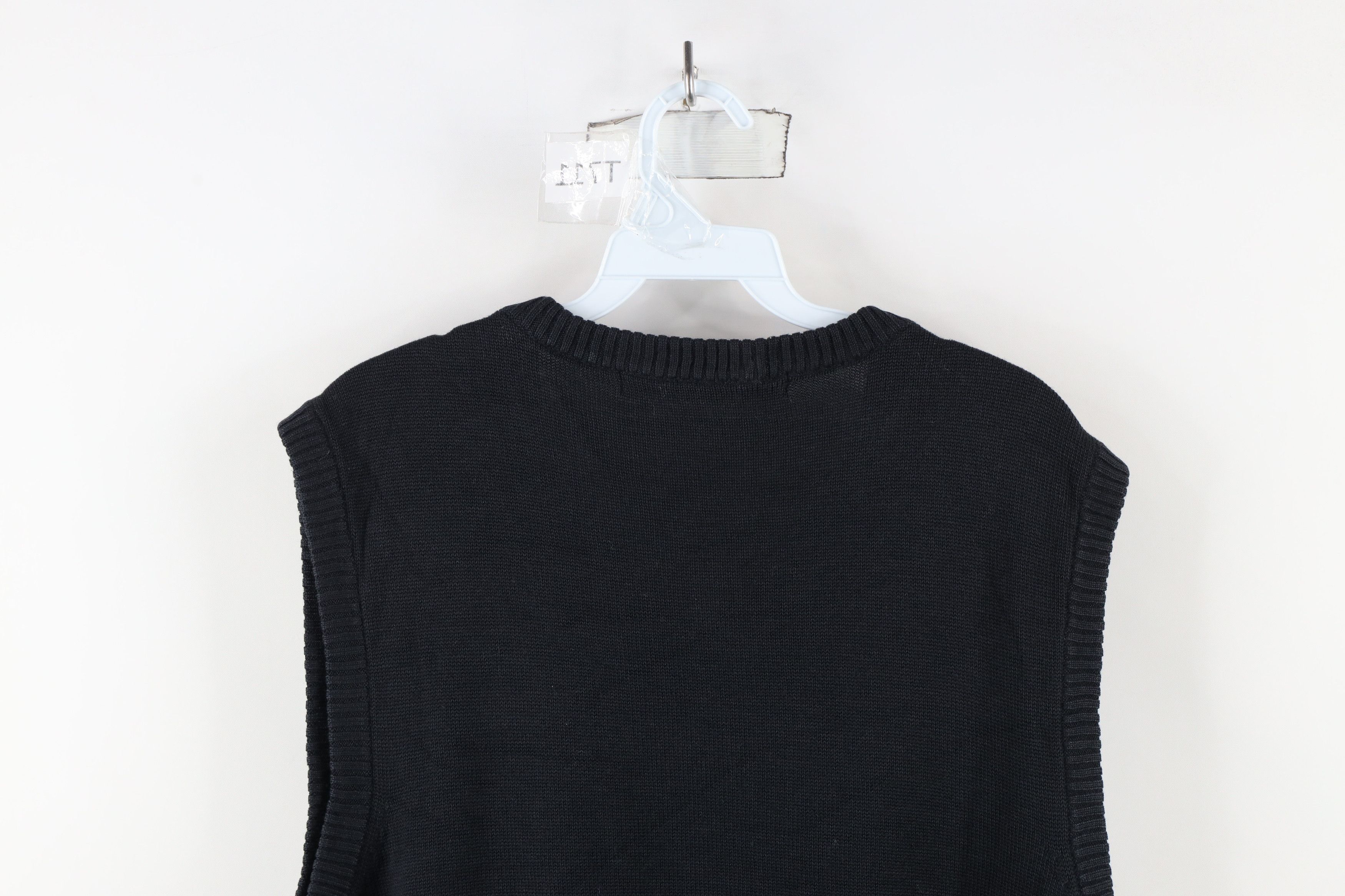Under Armour × Vintage Vintage Under Armour Cashmere Blend Knit Sweater Vest Black Size US L / EU 52-54 / 3 - 8 Thumbnail