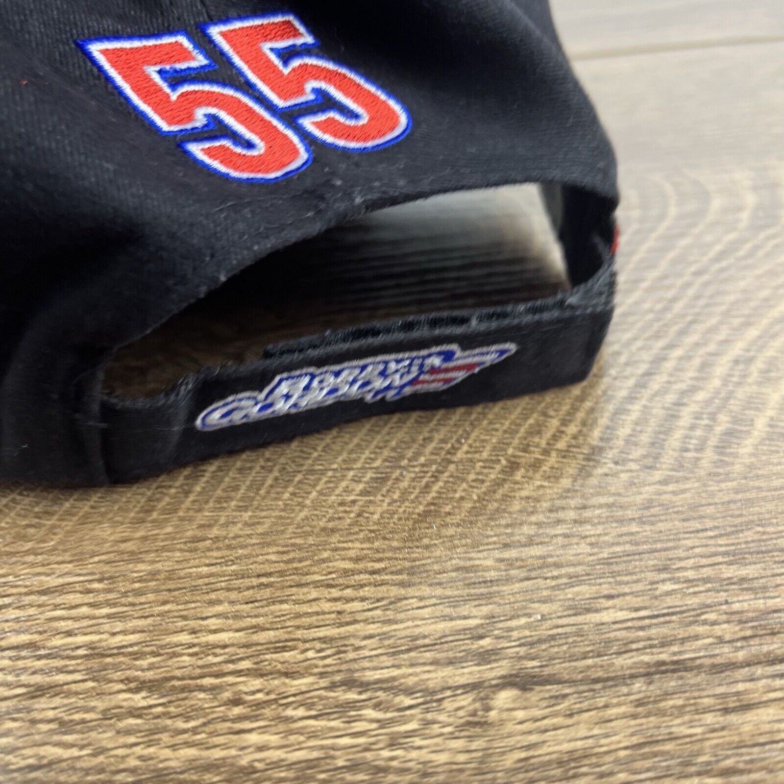 Other Fruit of the Loom Racing 55 Black Cap Hat Adjustable Hat Bla Size ONE SIZE - 10 Thumbnail