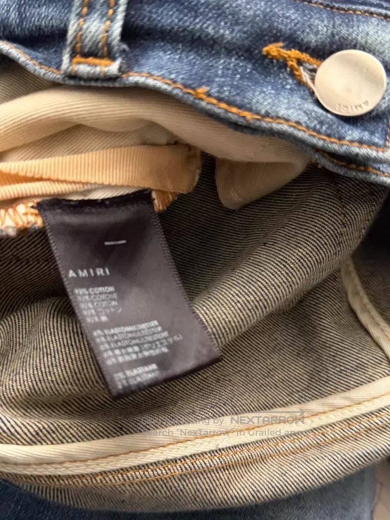 Amiri Amiri Denim Jeans Size US 32 / EU 48 - 3 Thumbnail