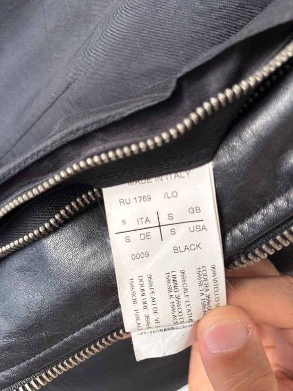 Rick Owens Rick Owens Leather Jacket Size US S / EU 44-46 / 1 - 5 Thumbnail