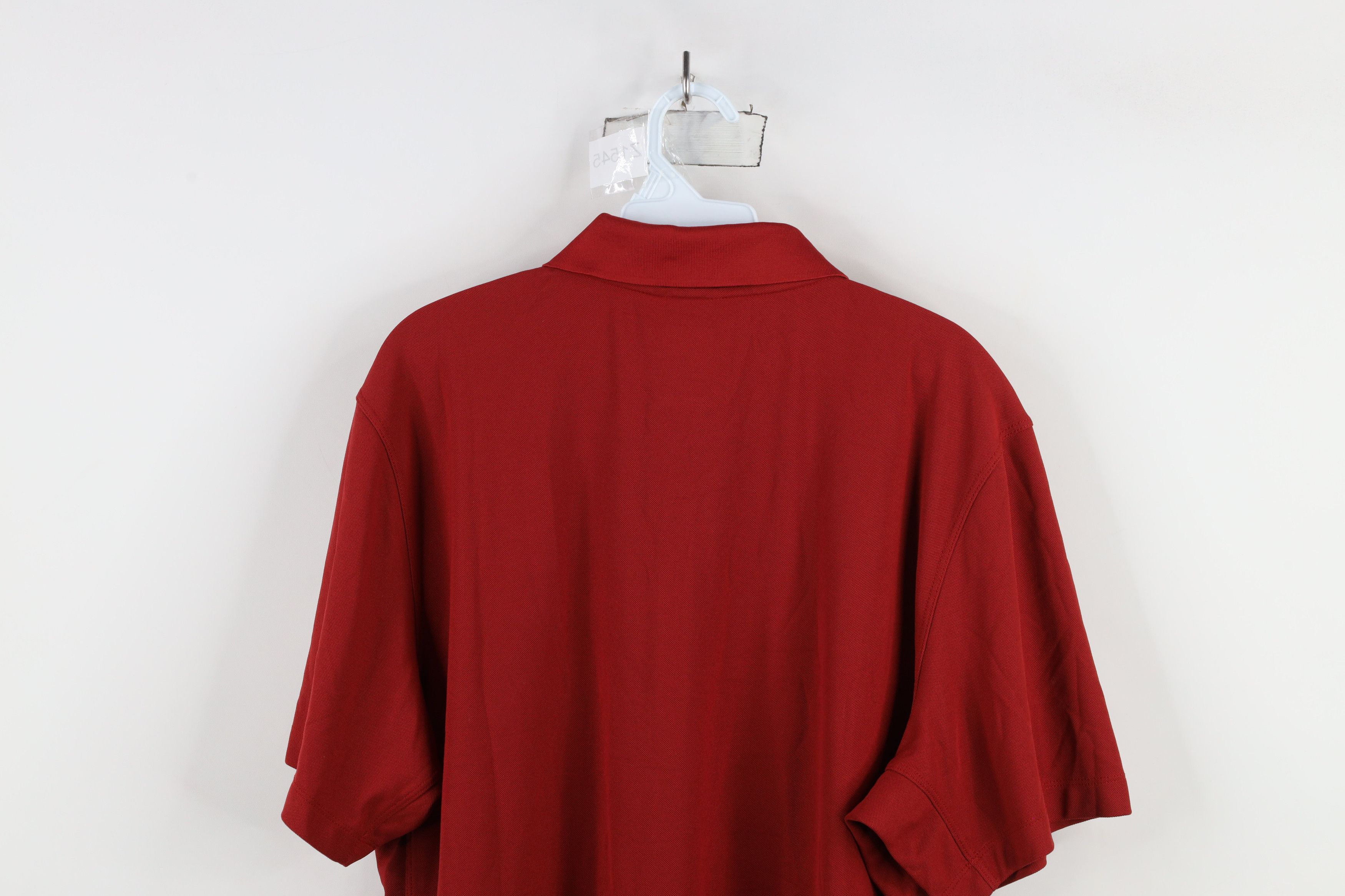 The North Face × Vintage Vintage The North Face Half Zip Collared Polo Shirt Red Size US XL / EU 56 / 4 - 12 Thumbnail