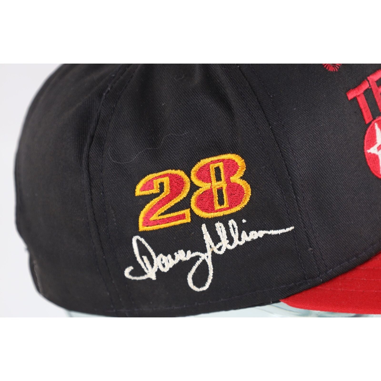 Vintage Vintage 90s NASCAR Texaco Havoline Racing Davey Allison Hat Size ONE SIZE - 5 Thumbnail
