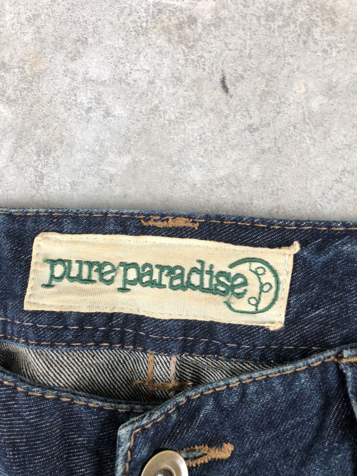 If Six Was Nine Japanese Pure paradise Flared Jeans Distressed Jeans Size US 32 / EU 48 - 18 Thumbnail