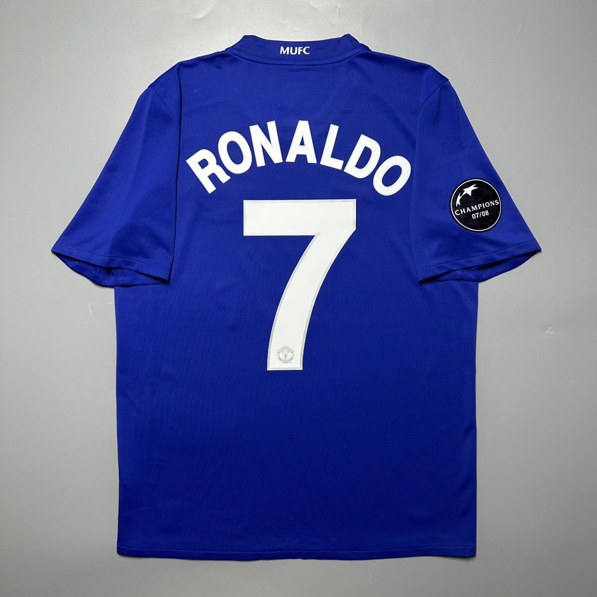 Nike MAN UNITED NIKE 2008/2009 FOOTBALL AWAY JERSEY #7 RONALDO Size US M / EU 48-50 / 2 - 1 Thumbnail