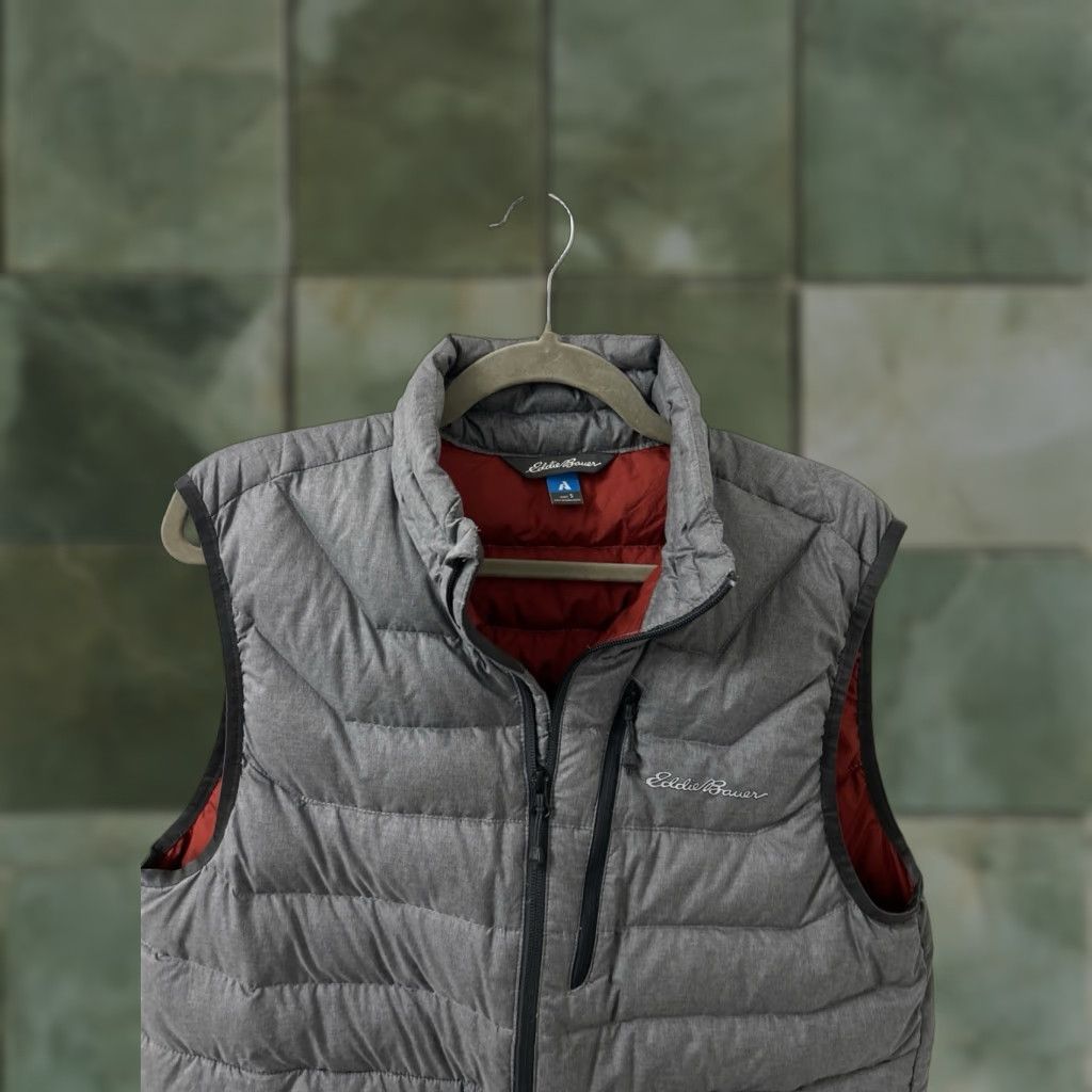 Eddie Bauer Eddie Bauer First Ascent StormDown Vest Mens S Gray Full Zip Puffer Insulated Down Outdoor Jacket Vest Size US S / EU 44-46 / 1 - 1 Thumbnail