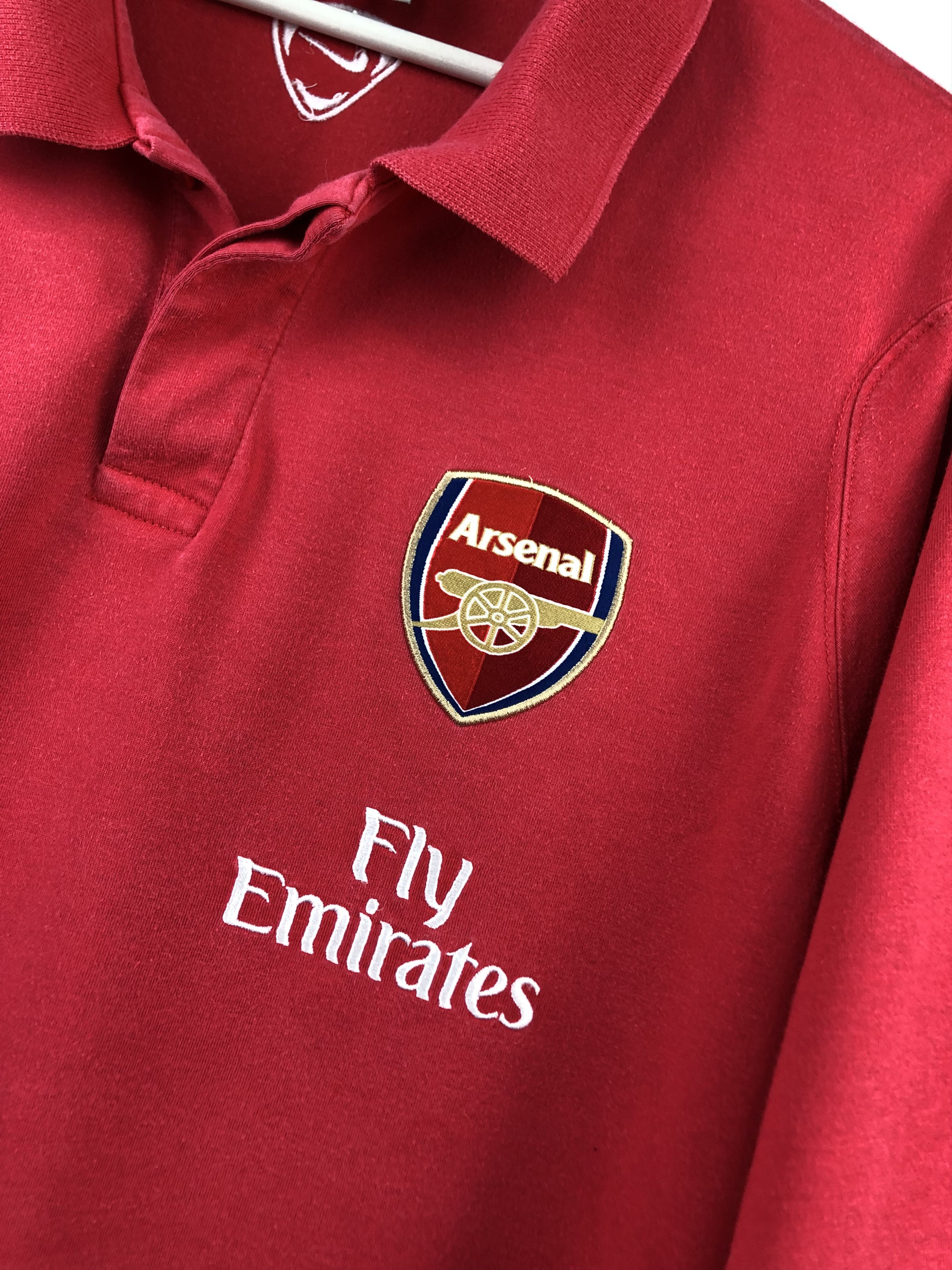 Nike Vintage Arsenal Football Shirt Polo Soccer Jersey Rare Size US XXL / EU 58 / 5 - 5 Thumbnail