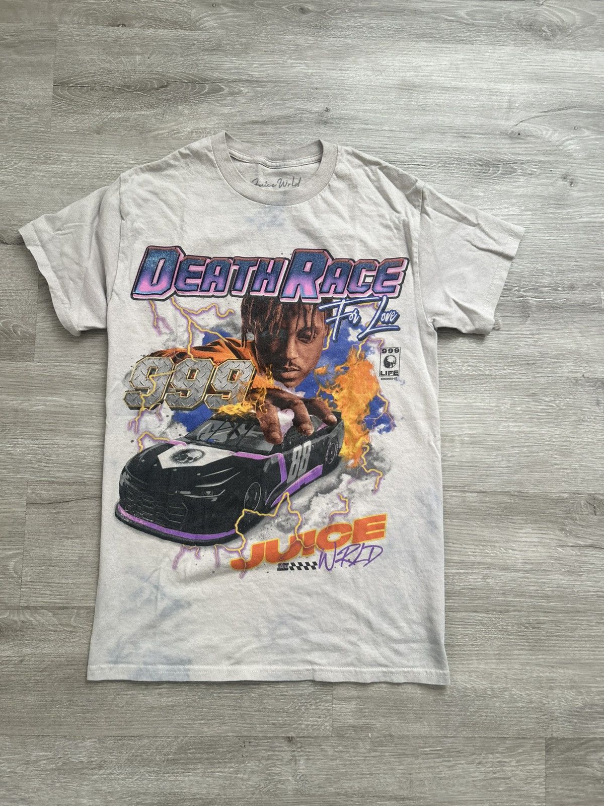 Rap Tees Juice wrld death race for love Size US S / EU 44-46 / 1 - 1 Thumbnail