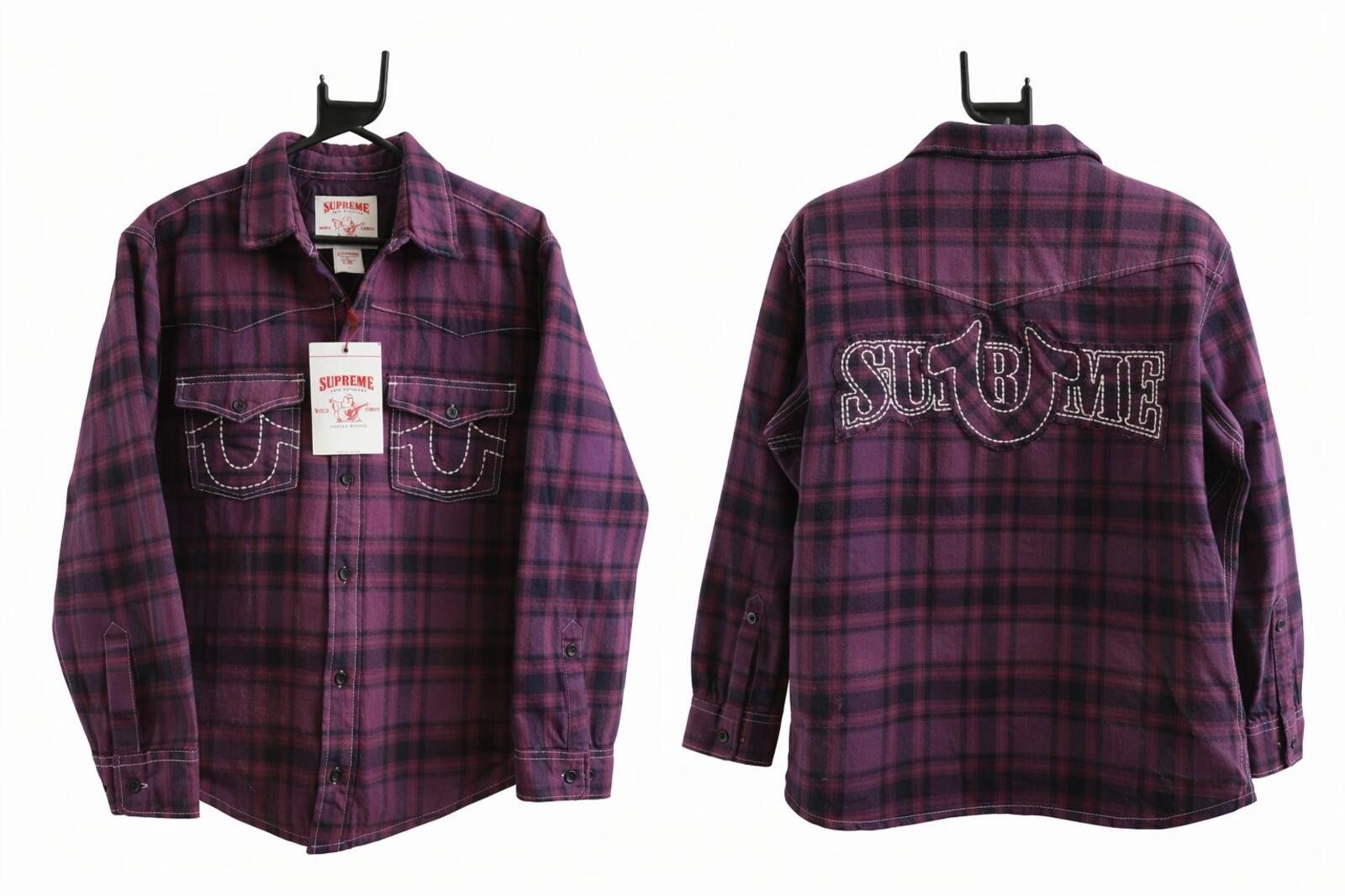 Supreme × True Religion Supreme x True Religion flannel | Grailed