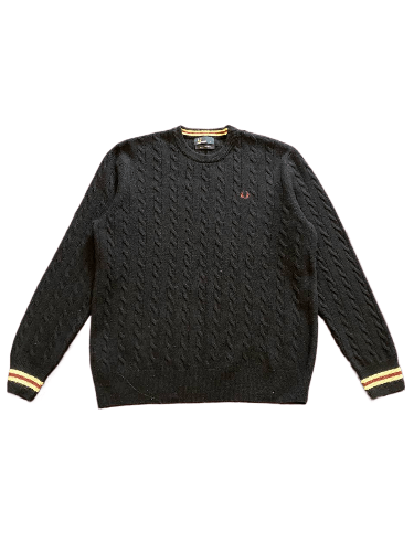 Fred Perry Fred Perry 100% Lambs Wool Cardigan Size XL Size US XL / EU 56 / 4 - 1 Thumbnail