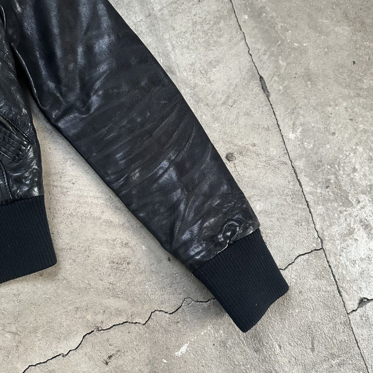 Armani Armani Jeans Vintage Vera pelle Leather Jacket Size XS / US 0-2 / IT 36-38 - 7 Thumbnail