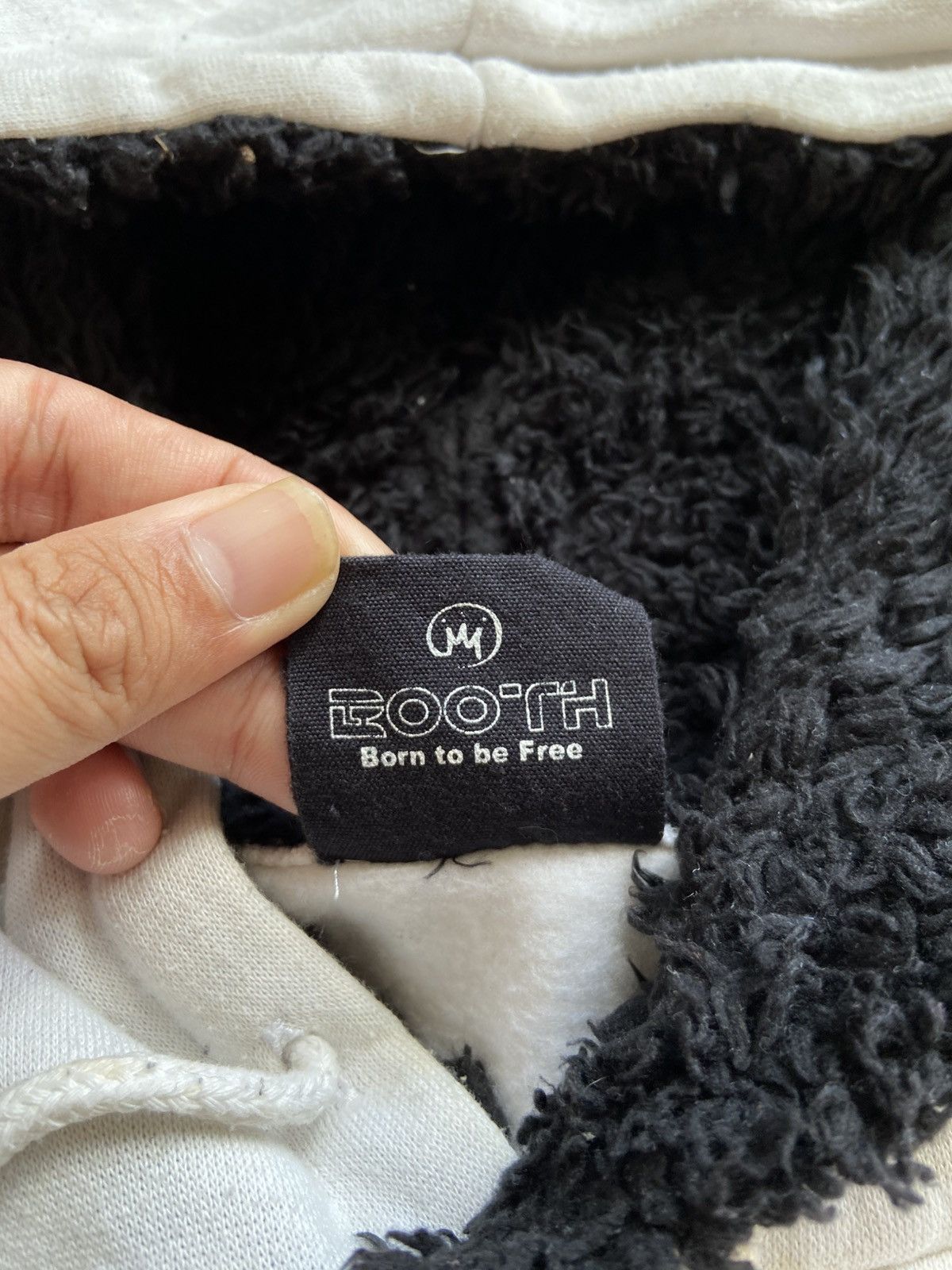 If Six Was Nine × Japanese Brand × Le Grande Bleu (L.G.B.) BOOTH POEM FUR HOODIE IFSIXWASNINE LGB STYLED Size US L / EU 52-54 / 3 - 8 Thumbnail