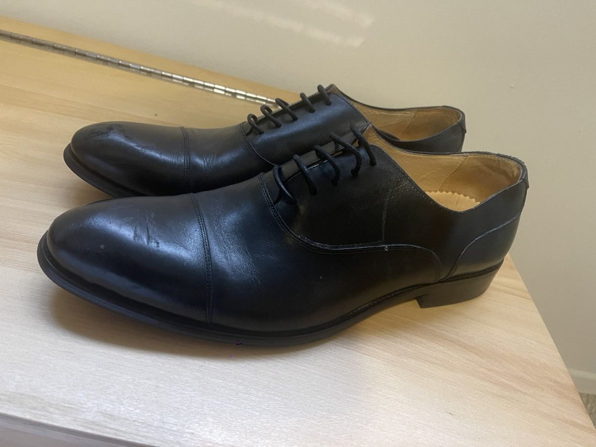 Other Classic Peter Jackson Black Leather Oxford Shoes Size US 10 / EU 43 - 2 Thumbnail