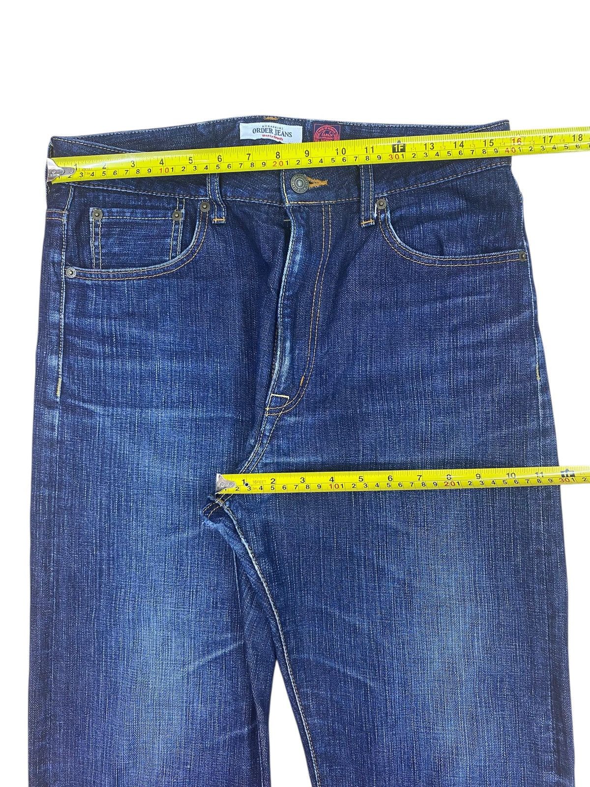 Japanese Brand Japanese Brand Faded Dark Blue Wash Style Loose Jeans Size US 28 / EU 44 - 5 Thumbnail