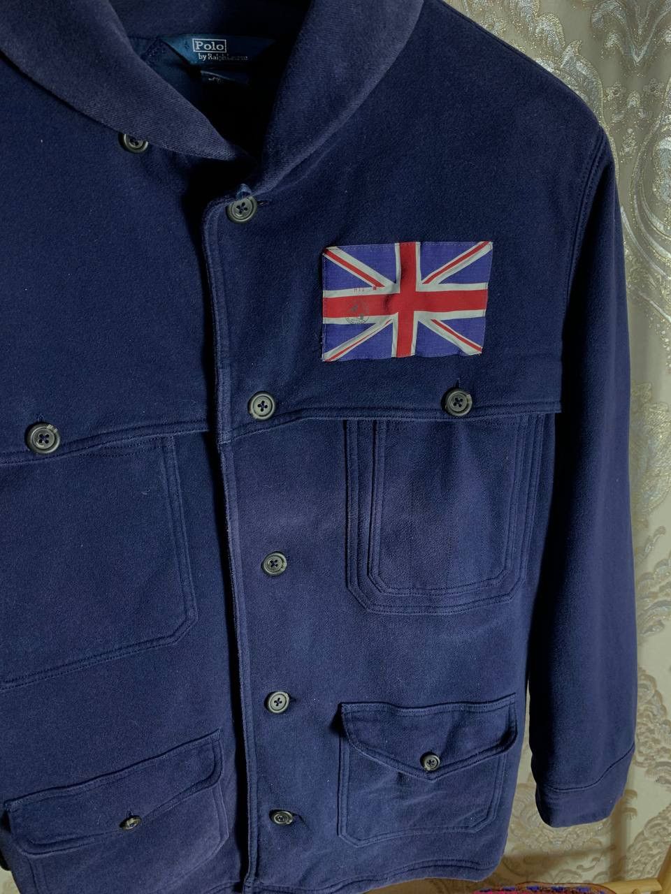 Polo Ralph Lauren VINTAGE POLO RALPH LAUREN GREAT BRITAIN CARDIGAN JACKET 90s Size US M / EU 48-50 / 2 - 4 Thumbnail