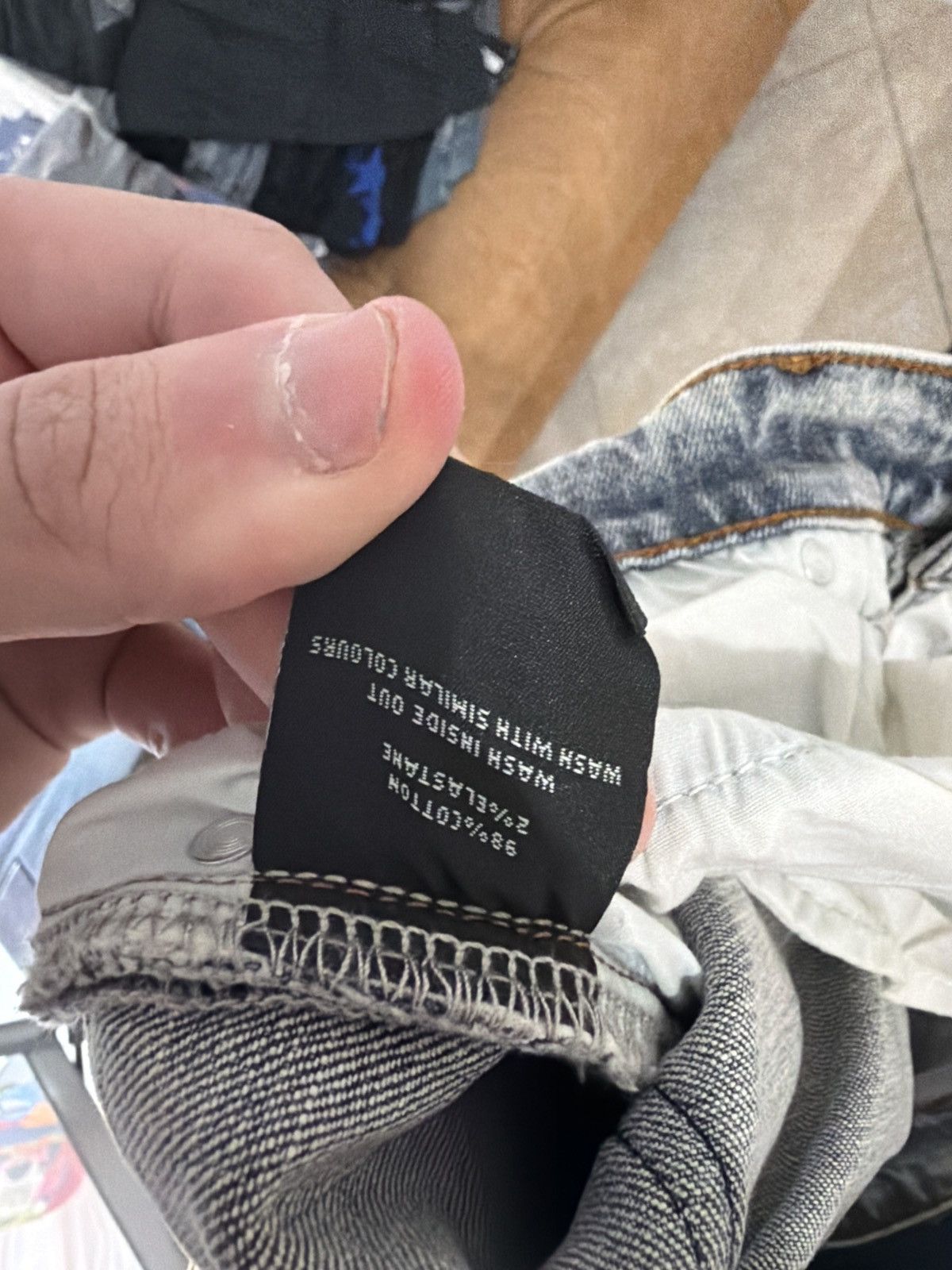 Godspeed Godspeed Patchwork Denim Shorts Blue V2 Men’s Streetwear 34 Size US 34 / EU 50 - 9 Thumbnail