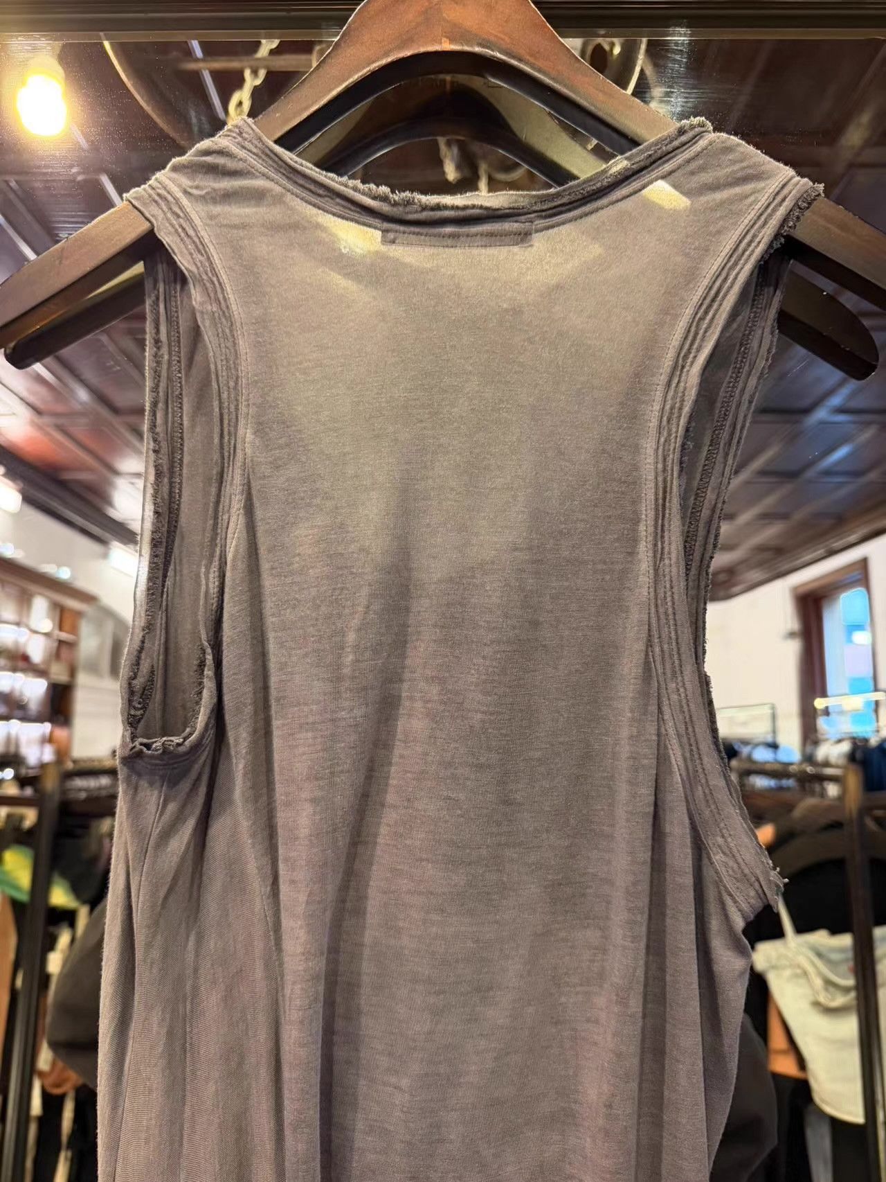Julius MA_JULIUS 2014SS Ribbed Inner Tank Layer。Ｑ25 Size US S / EU 44-46 / 1 - 2 Thumbnail