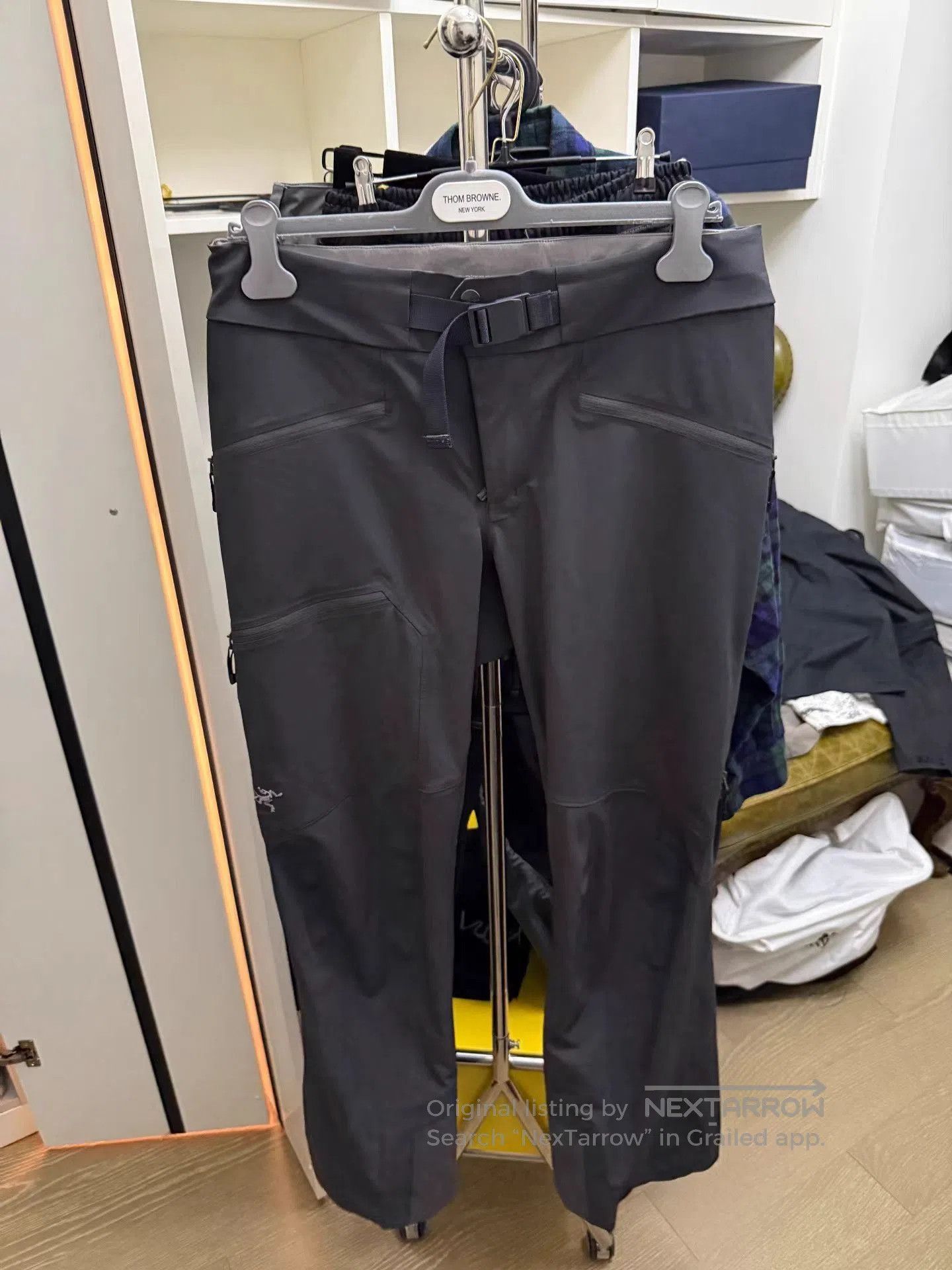 Arc'teryx Black Casual Pants with Belted Waist. Size US 32 / EU 48 - 1 Thumbnail