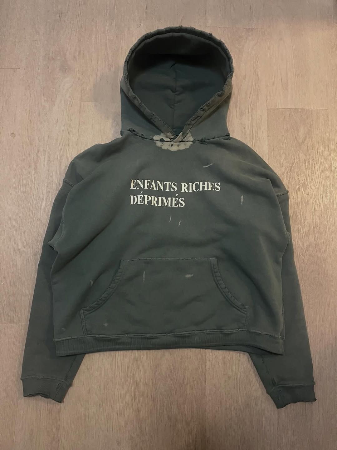 Enfants Riches Deprimes Green Hoodie