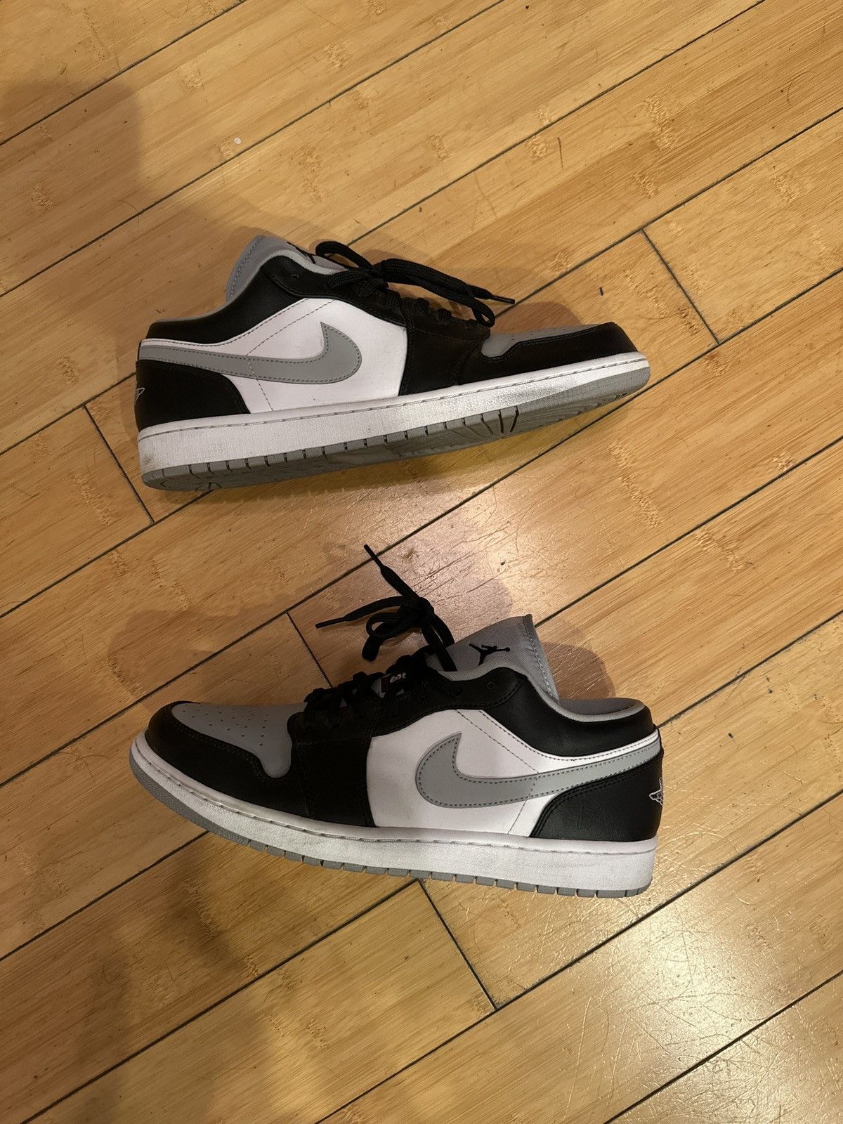 low jordan 1 black and grey