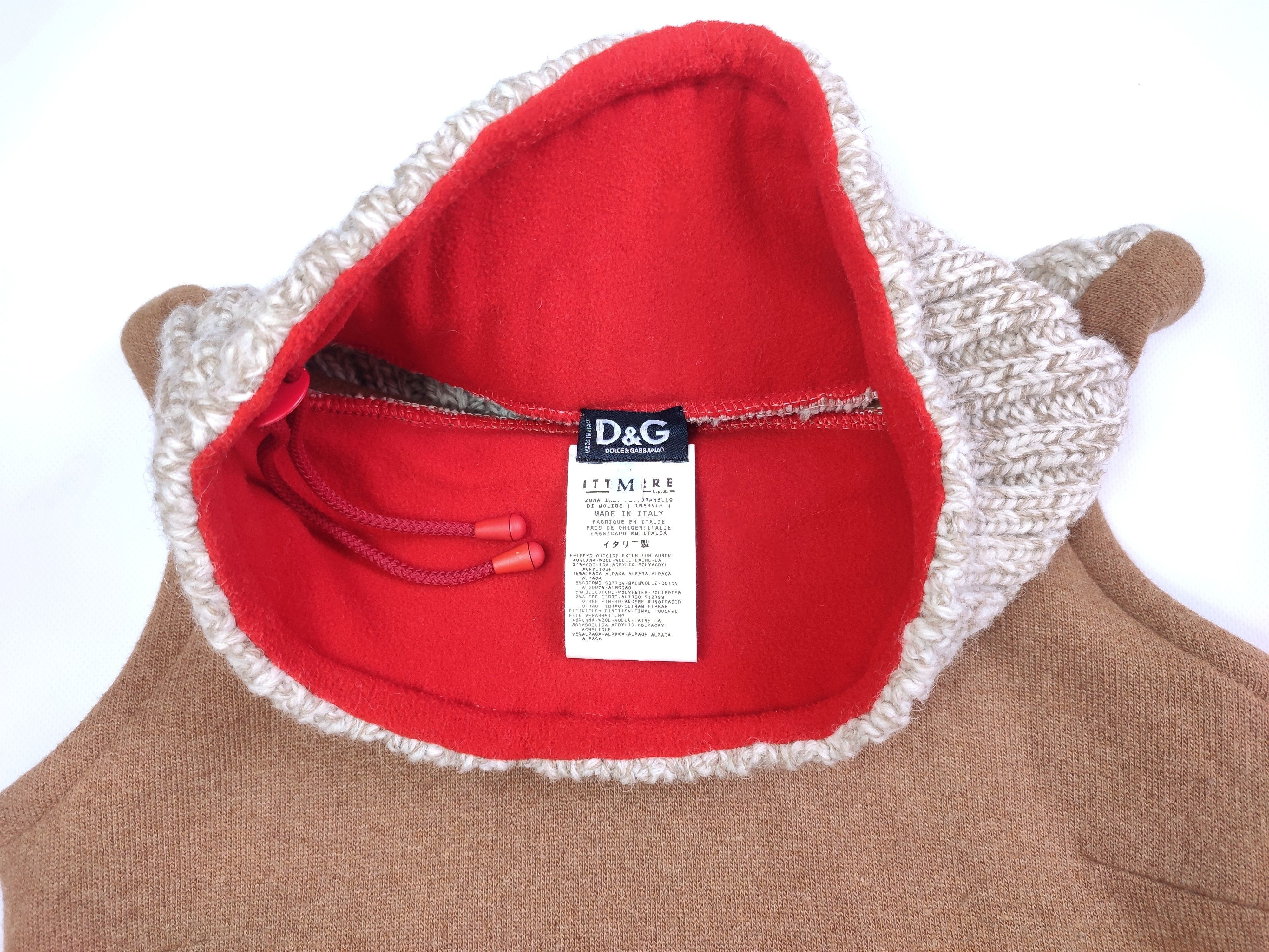 Dolce & Gabbana Vintage Dolce&Gabbana wool alpaca knit vest sweater Size M / US 6-8 / IT 42-44 - 5 Thumbnail