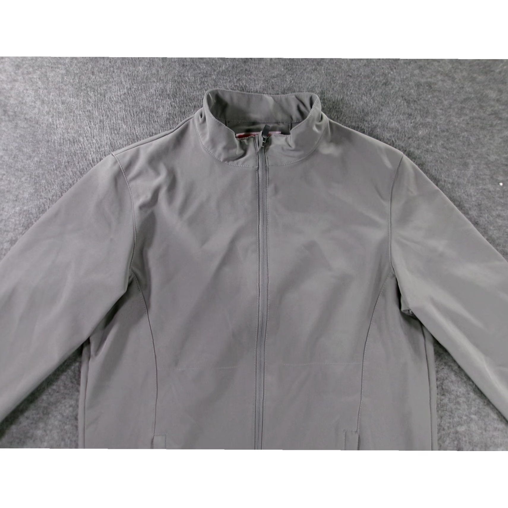 Vintage Digi Key Jacket Mens Small Grey Softshell Full Zip Modern Sporty Workwear Size US S / EU 44-46 / 1 - 2 Thumbnail